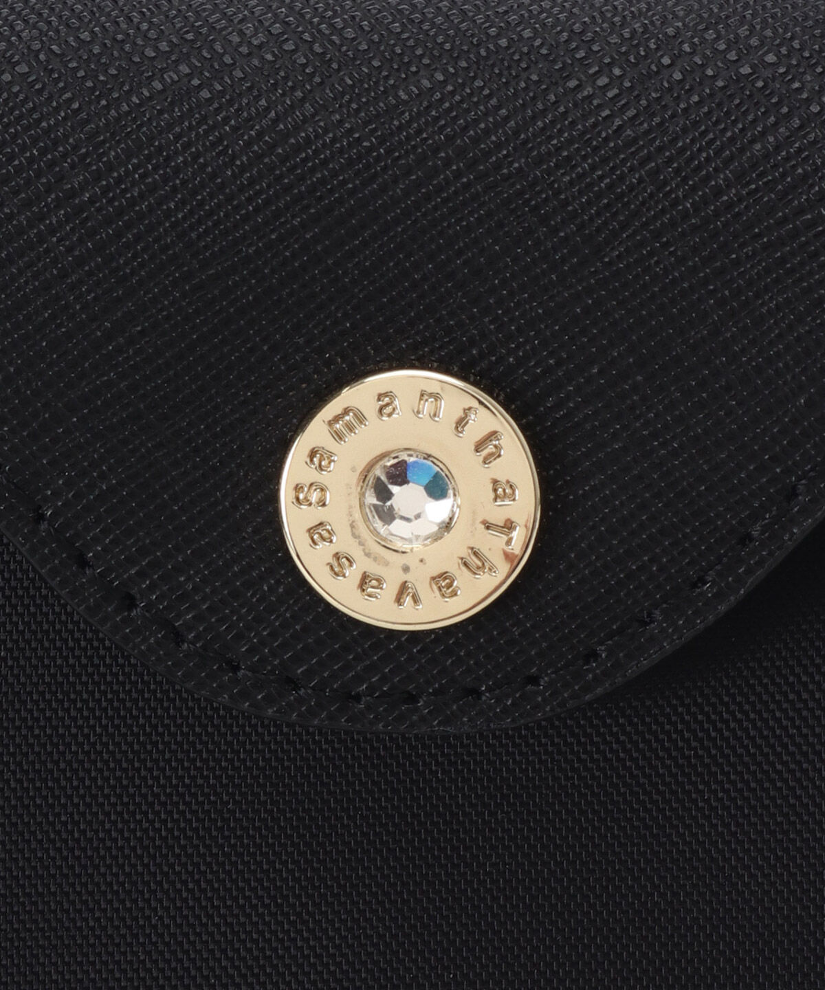 Samantha Thavasa「ナイロン&times;スプリットレザー カジュアルハンドバッグ」|ハンドバッグ|