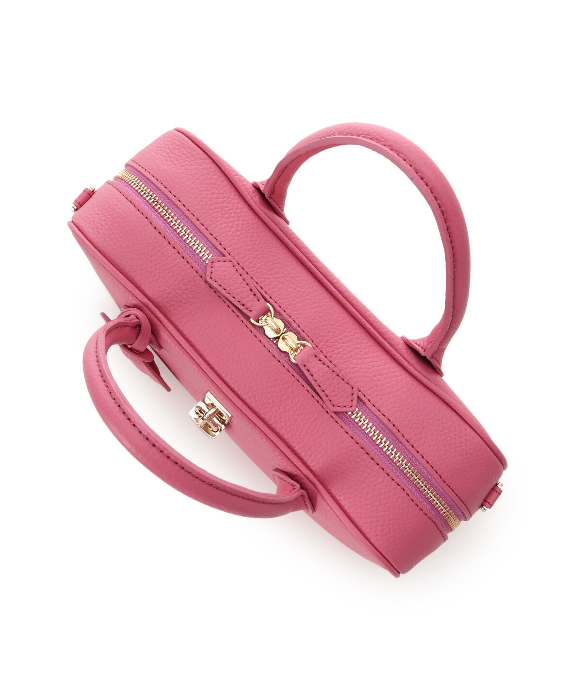 Samantha Thavasa「サマンサ レディ パドロック ワイドボストンバッグ」|ハンドバッグ|