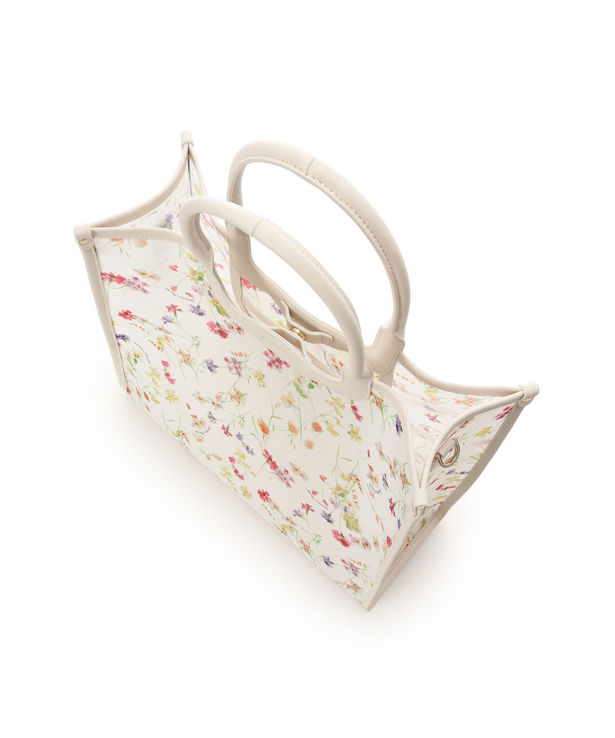 Samantha Thavasa「フラワーモチーフチュール トートバッグ」|トートバッグ|