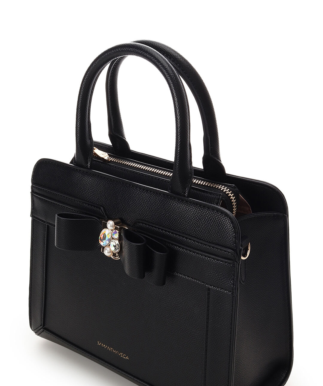 Samantha Vega「ジュエルリボンハンドバッグ」|ハンドバッグ|