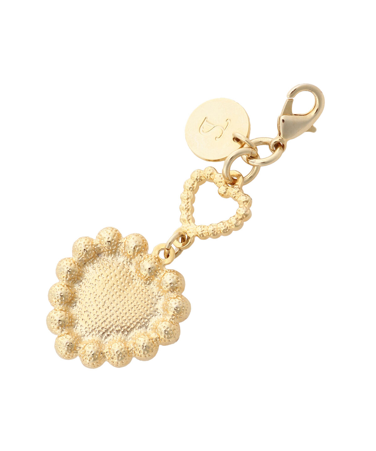 Samantha Vega「カラーパールハートファスナーチャーム」|チャーム・キーホルダー|