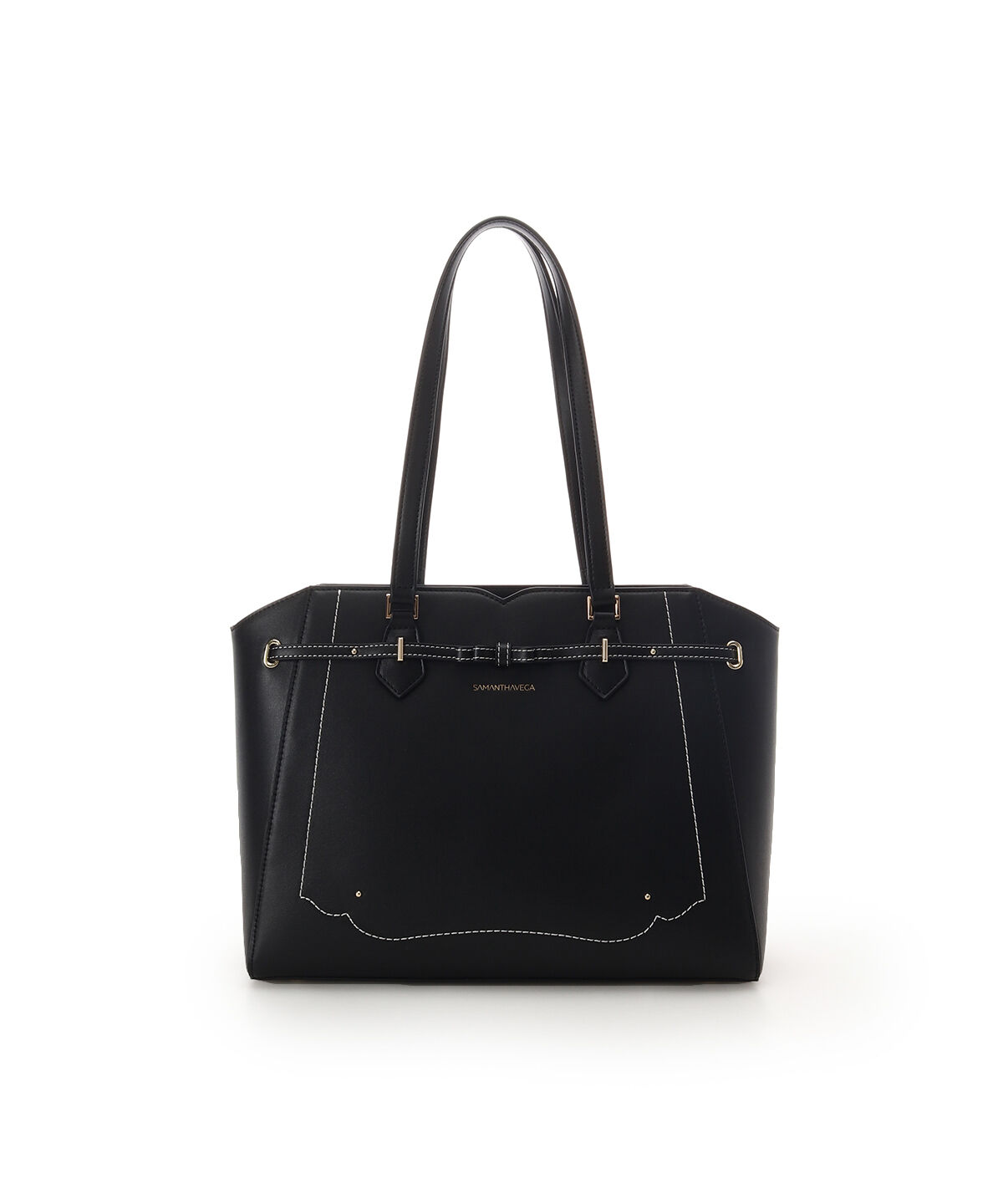 Samantha Vega「バレッタリボントートバッグ」|トートバッグ|ブラック