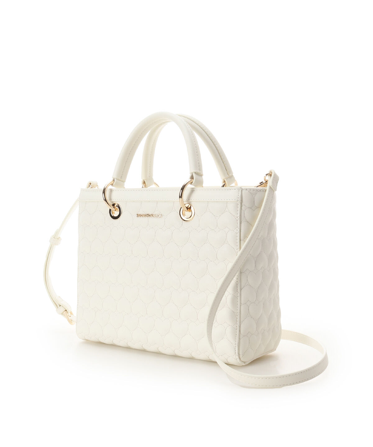 Samantha Vega「エターナルハートキルトハンドバッグ」|ハンドバッグ|