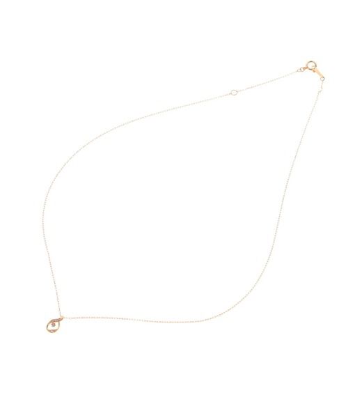 Samantha Tiara「K18 YG ダイヤドロップネックレス」|ネックレス|