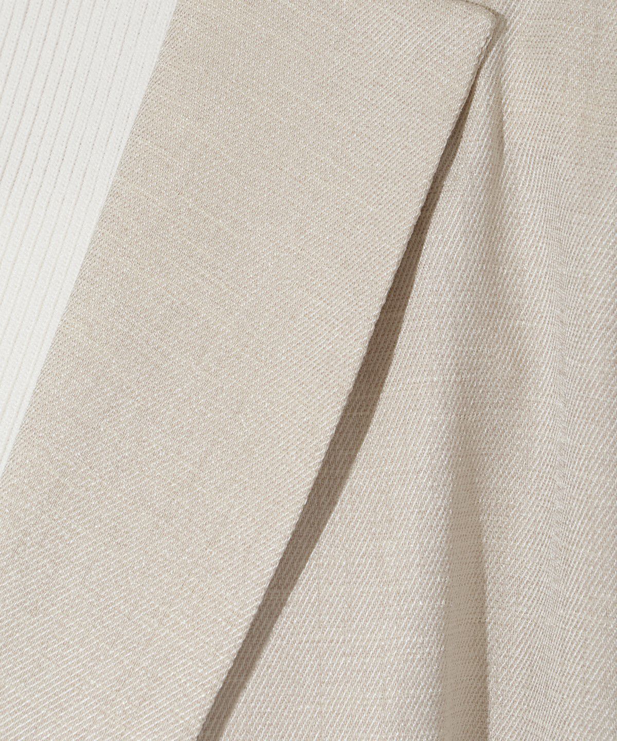 アンドクチュール「麻調テーラードジャケット」|テーラードジャケット|