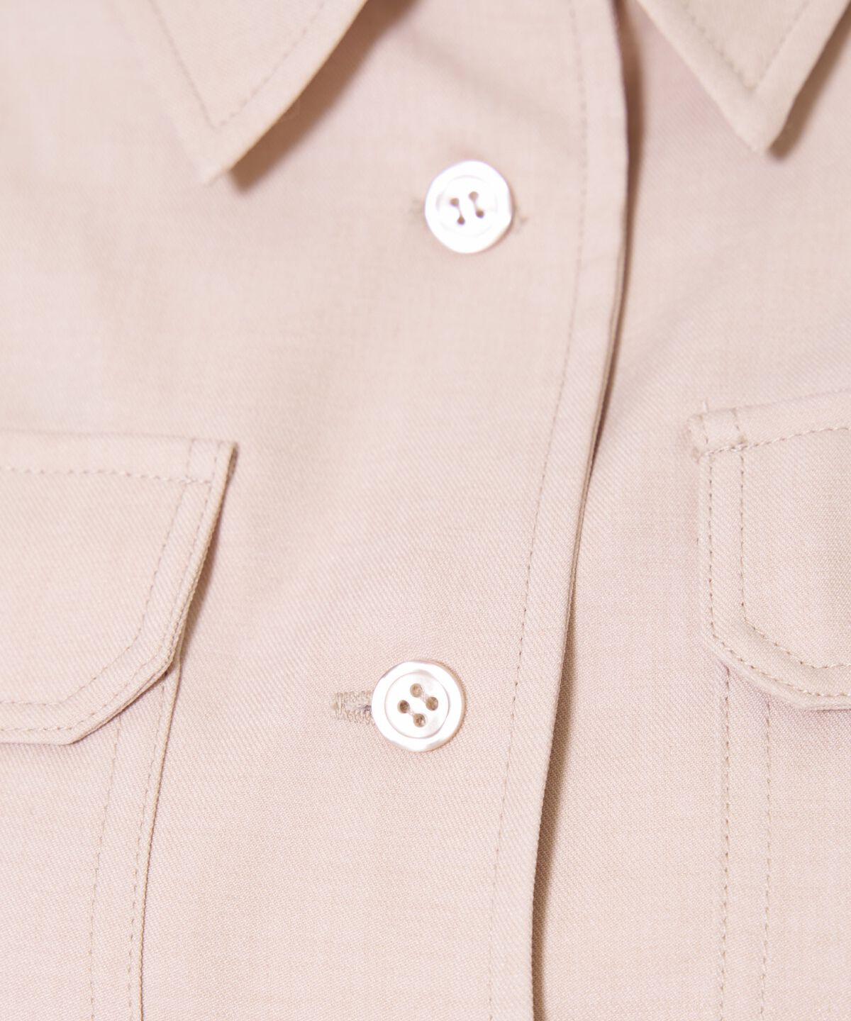 アンドクチュール「サファリシャツワンピース」|ワンピース|