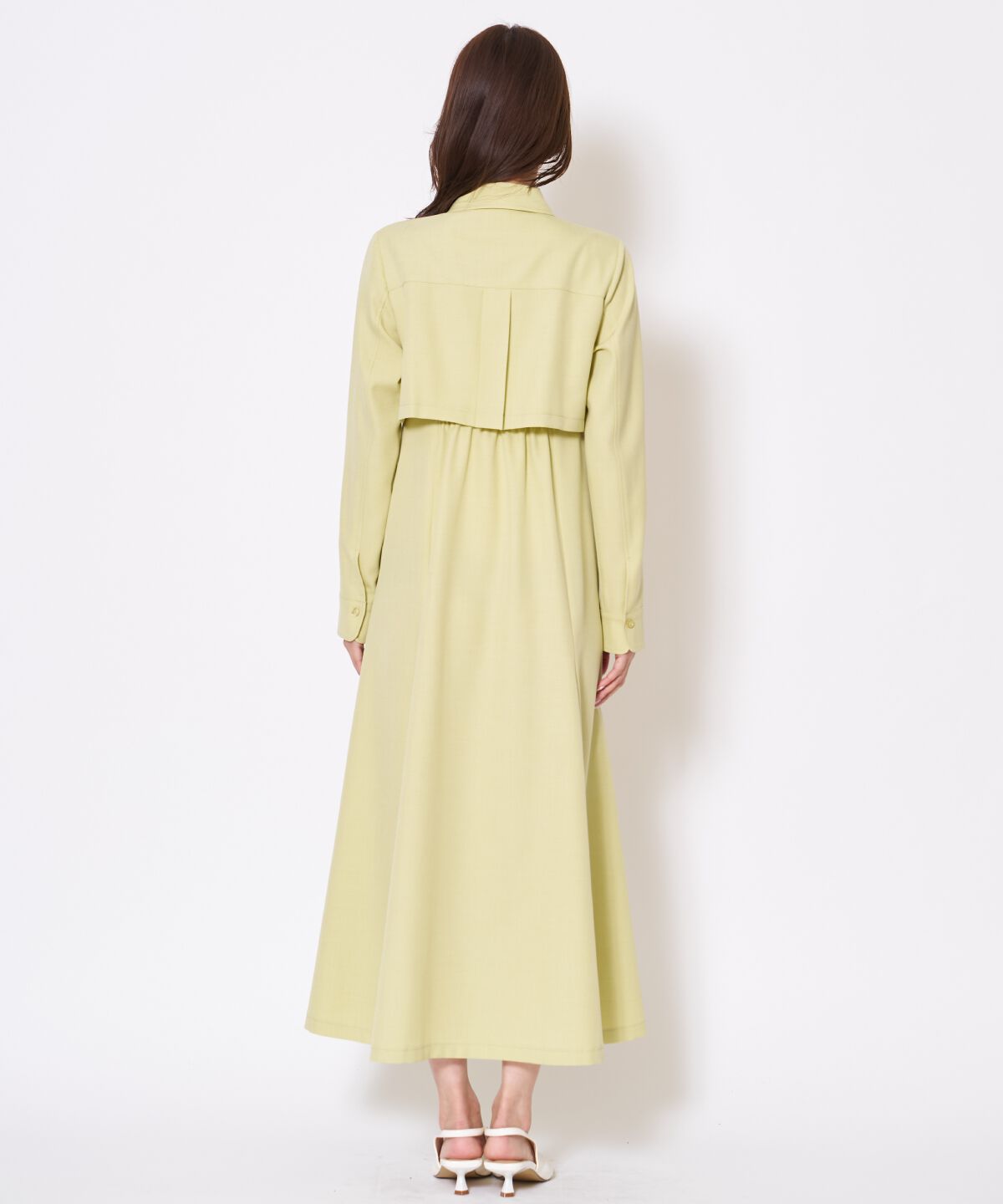 アンドクチュール「サファリシャツワンピース」|ワンピース|