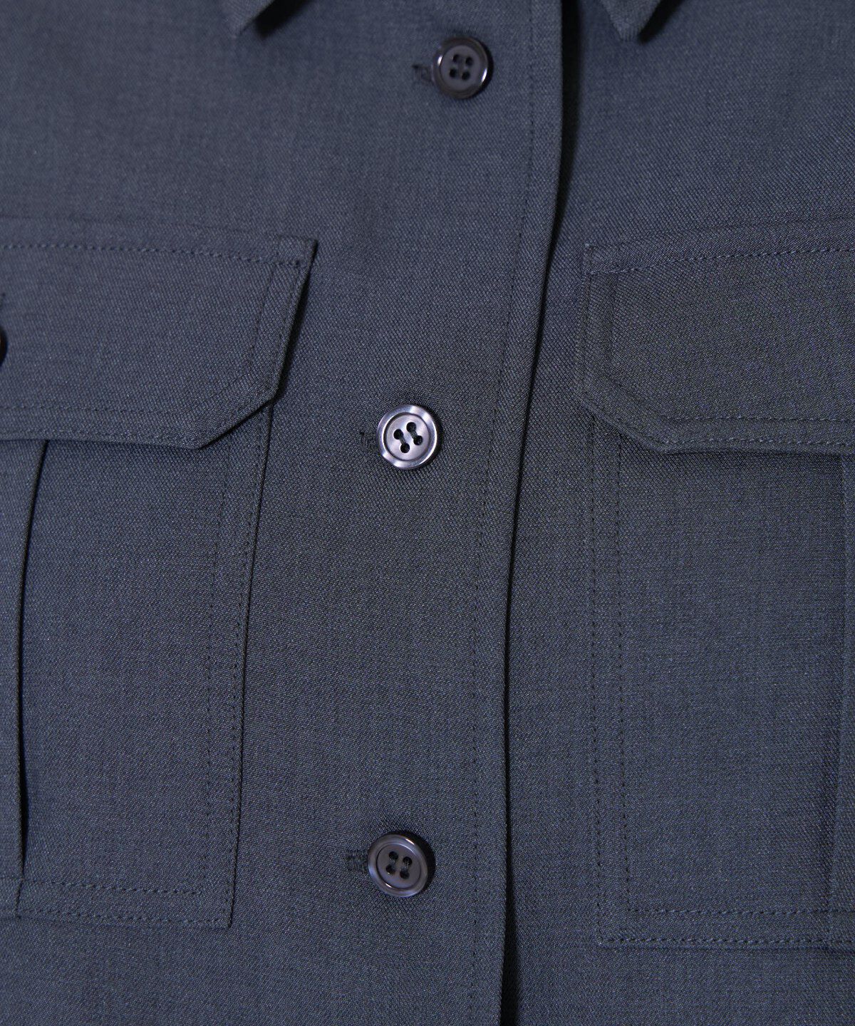 アンドクチュール「サファリシャツワンピース」|ワンピース|