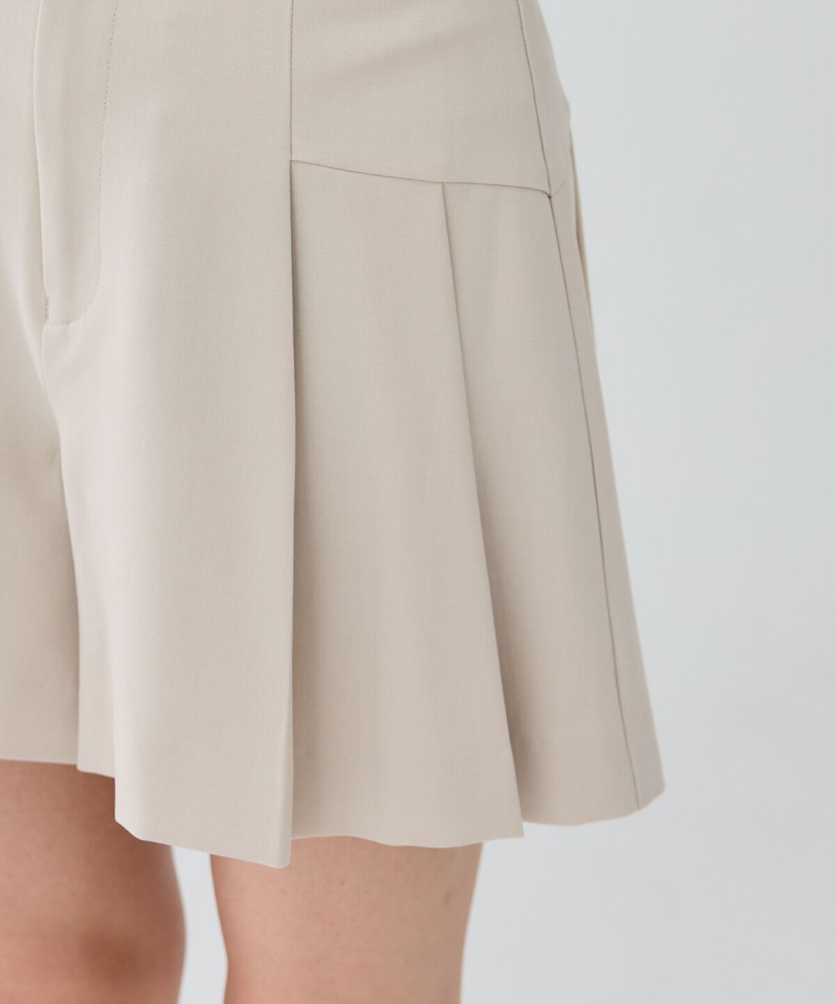 REDYAZEL「プリーツショートパンツ」|キュロット|