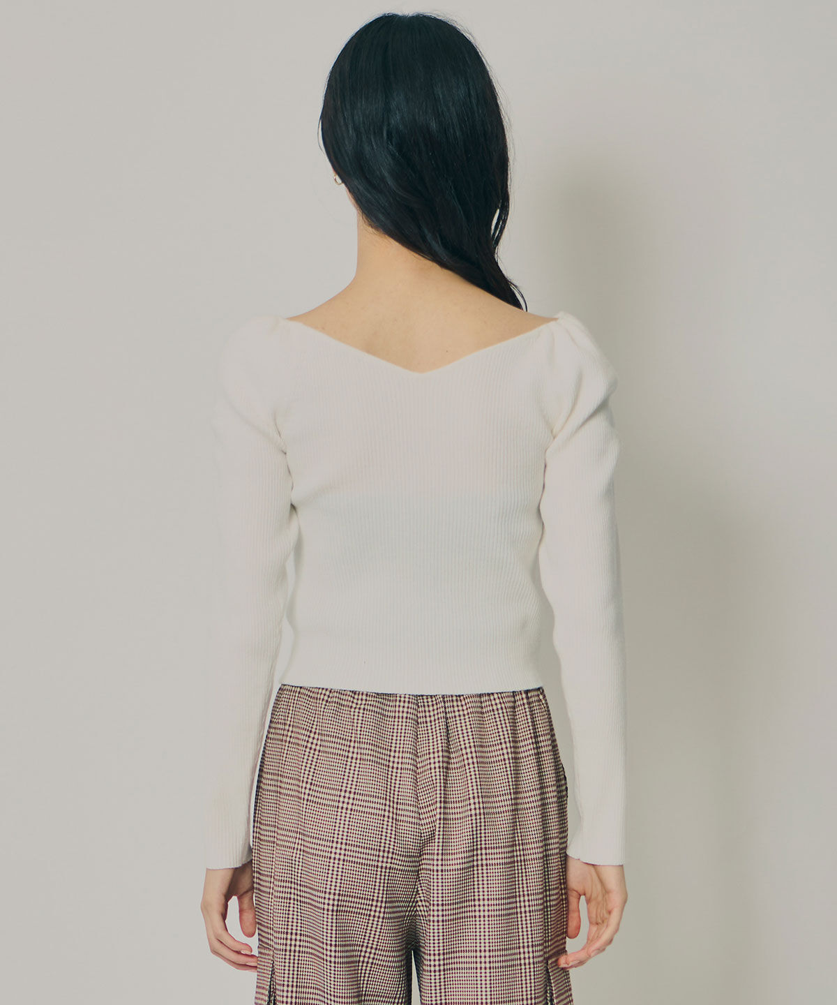 REDYAZEL「4wayリブニットトップス」|ニット・セーター|