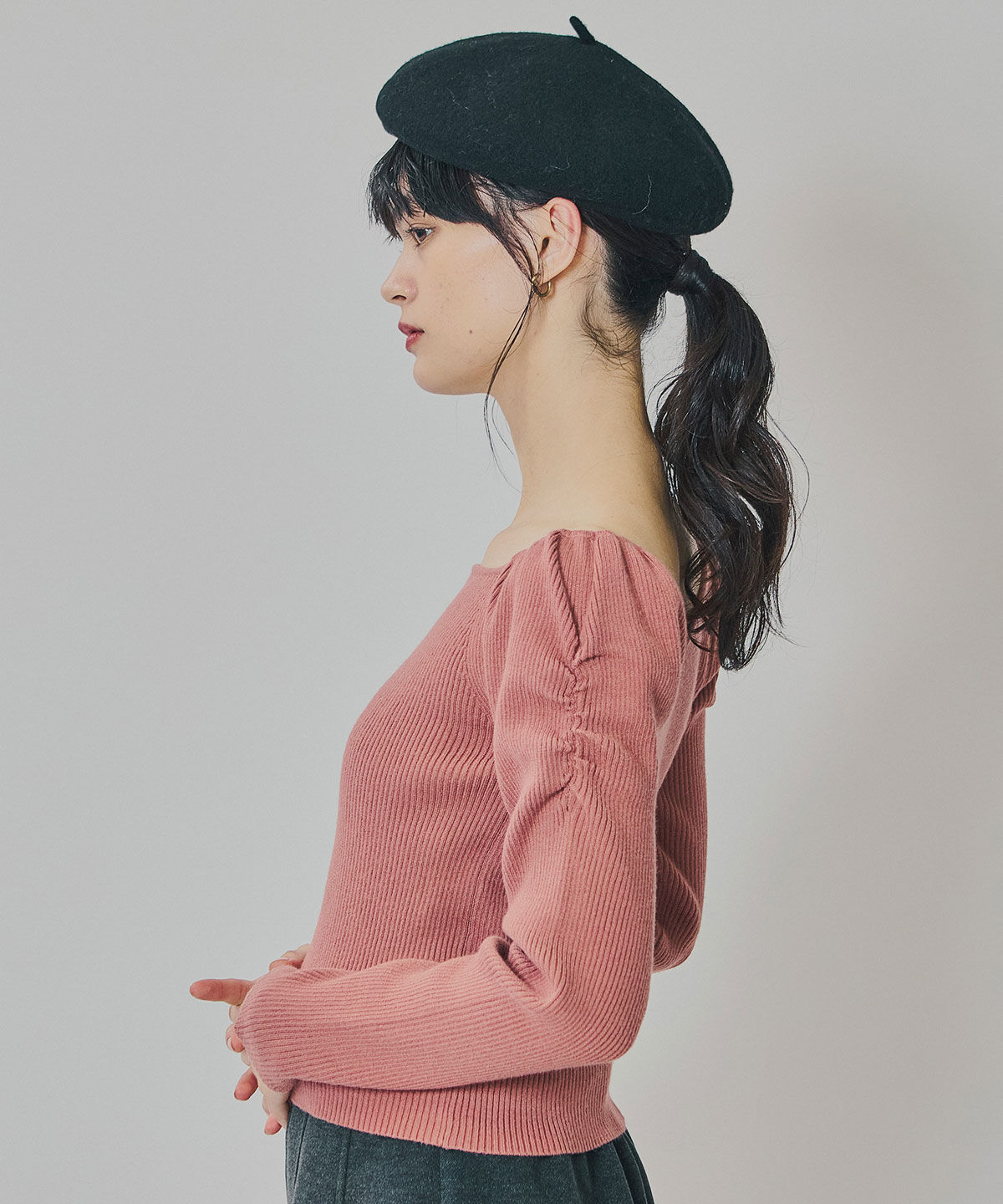 REDYAZEL「4wayリブニットトップス」|ニット・セーター|