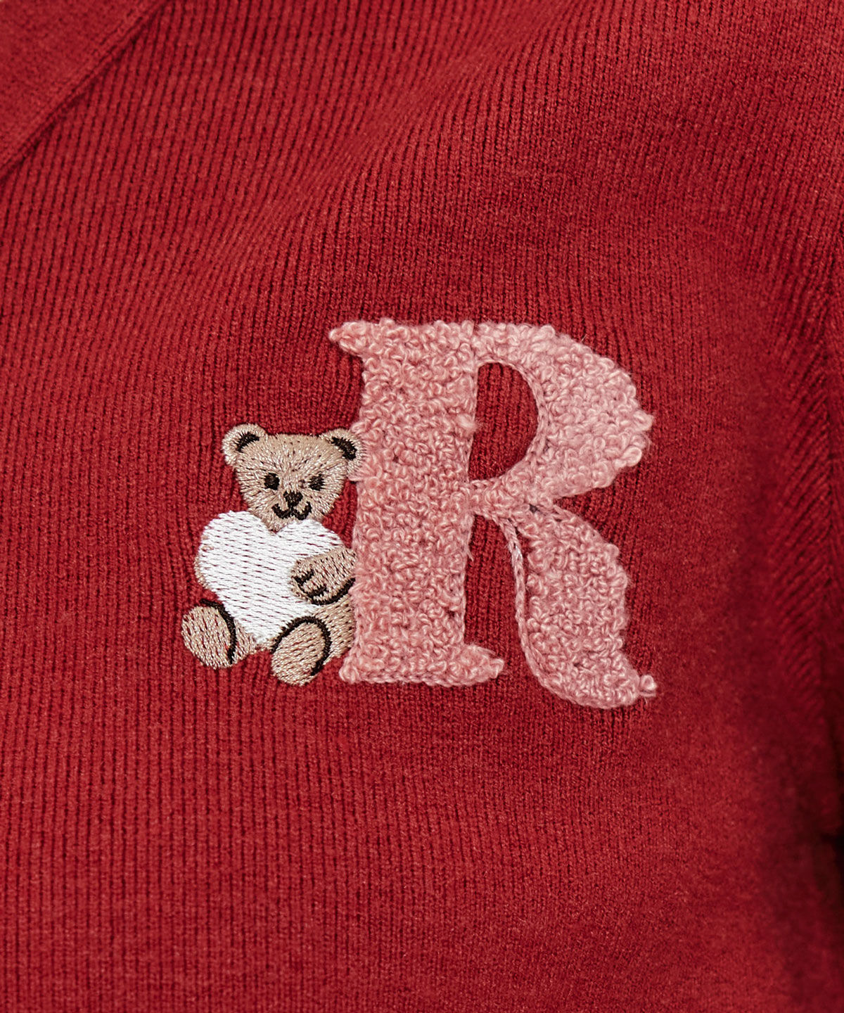 REDYAZEL「AzelyハートVネックカーディガン」|カーディガン|