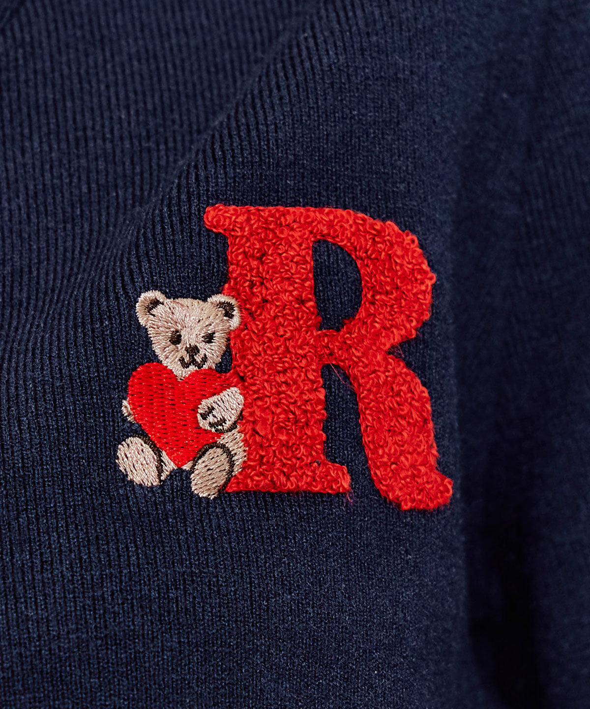 REDYAZEL「AzelyハートVネックカーディガン」|カーディガン|