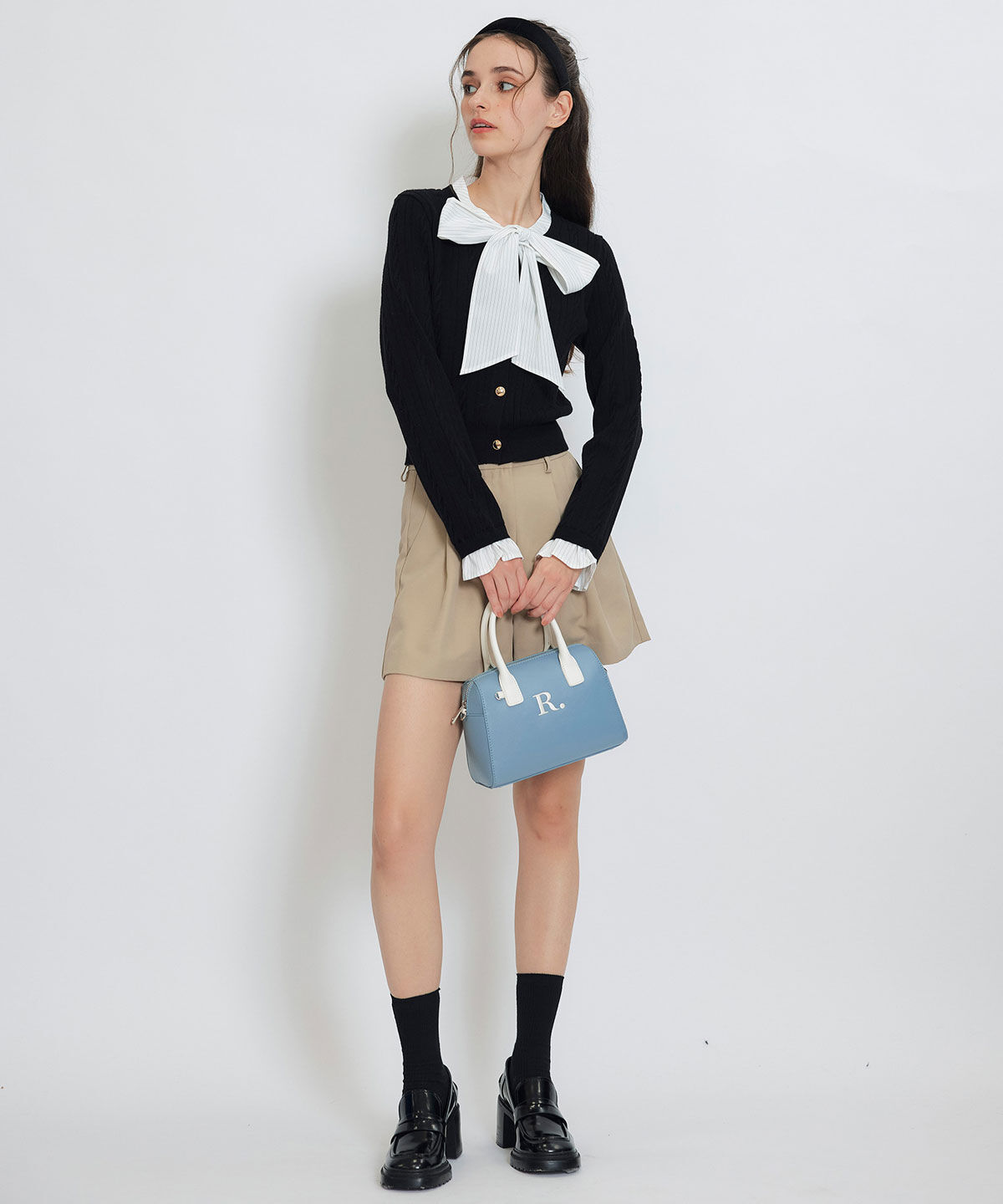 REDYAZEL「ベーシックタックショートパンツ」|キュロット|