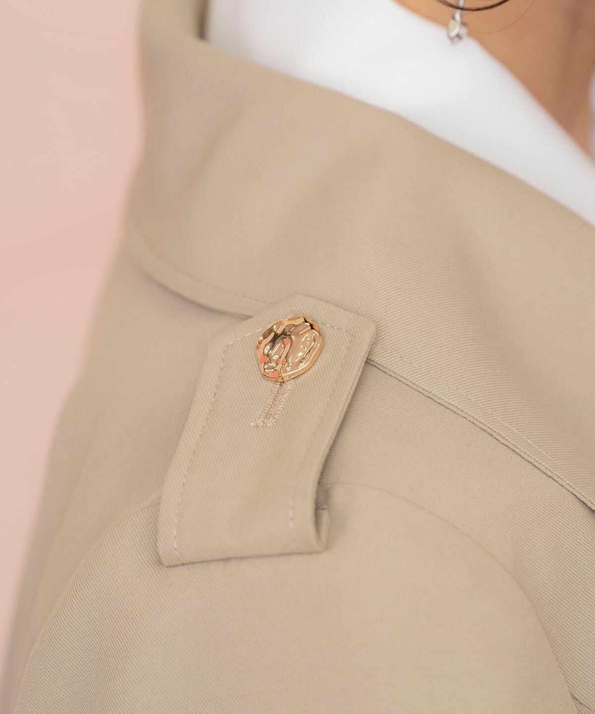 WILLSELECTION「メタリックボタン3WAYトレンチコート」|トレンチコート|