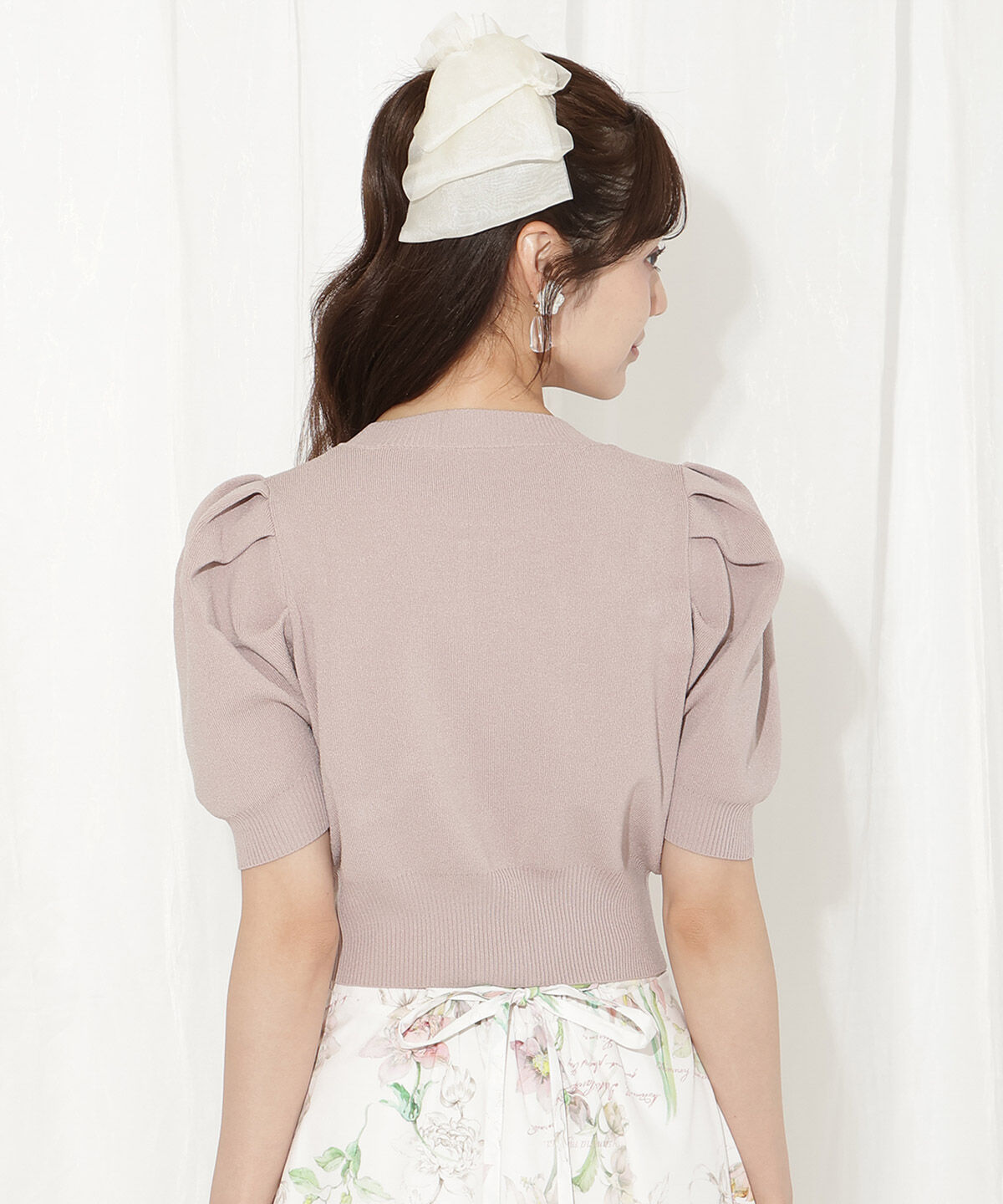 WILLSELECTION「ポケットデザインパフカーディガン」|カーディガン|