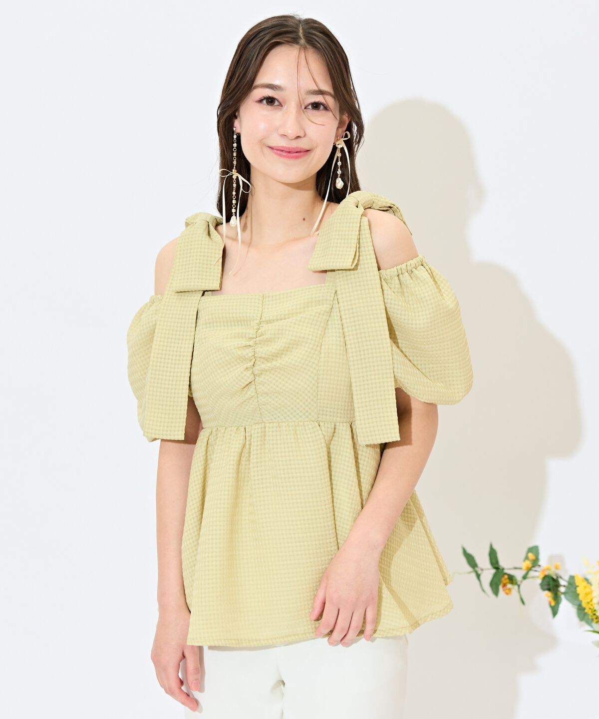 WILLSELECTION「2WAYペプラムブラウス」|シャツ・ブラウス|