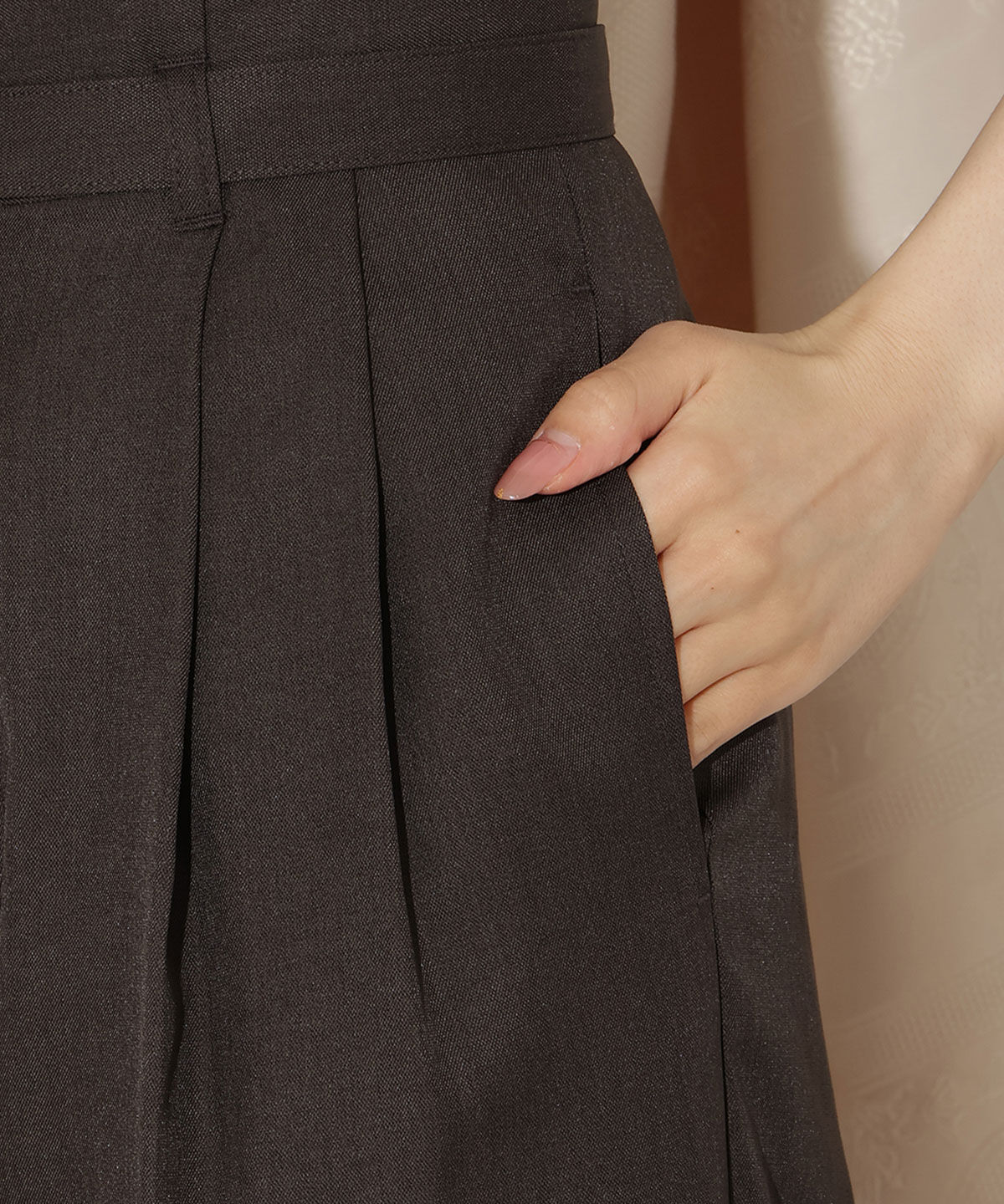 WILLSELECTION「ベルト付きタックワイドパンツ」|その他|