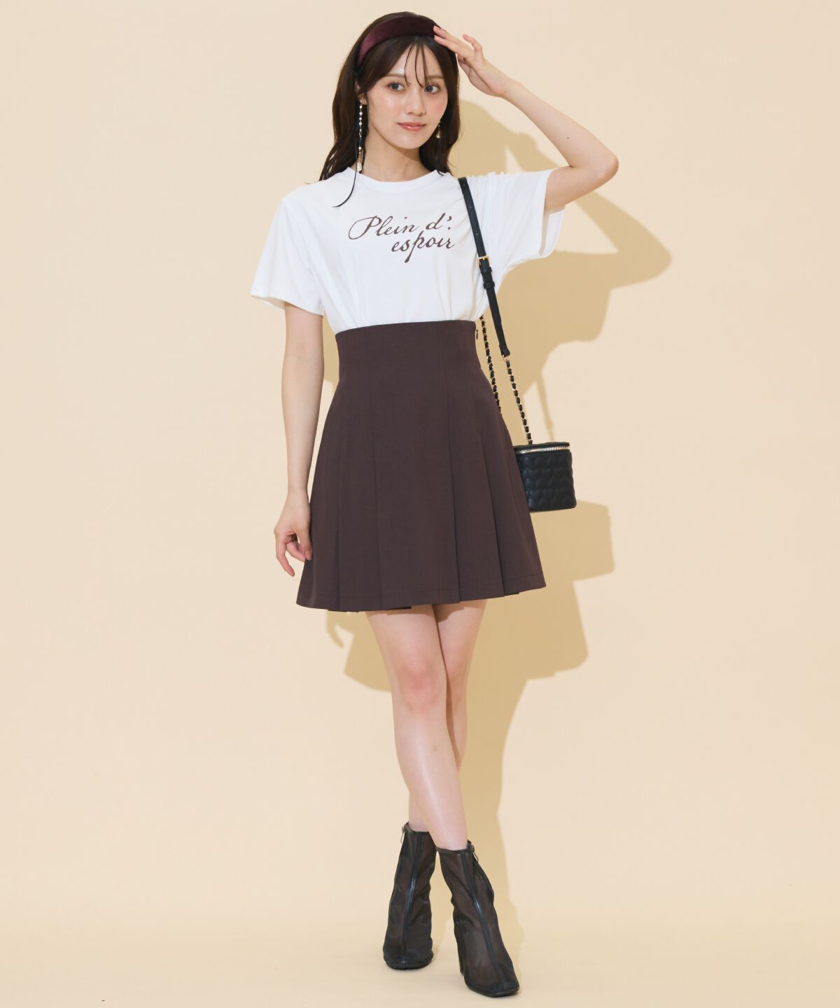 WILLSELECTION「ドロップショルダーロゴTシャツ」|Tシャツ・カットソー|