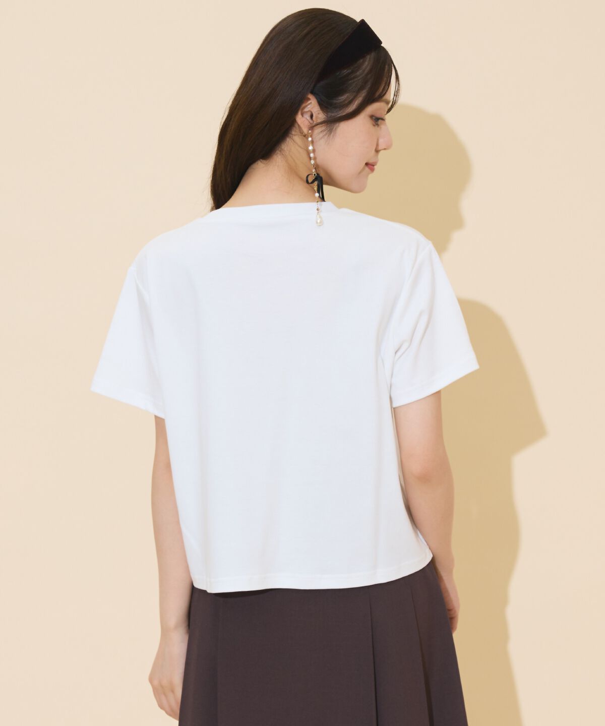 WILLSELECTION「ドロップショルダーロゴTシャツ」|Tシャツ・カットソー|