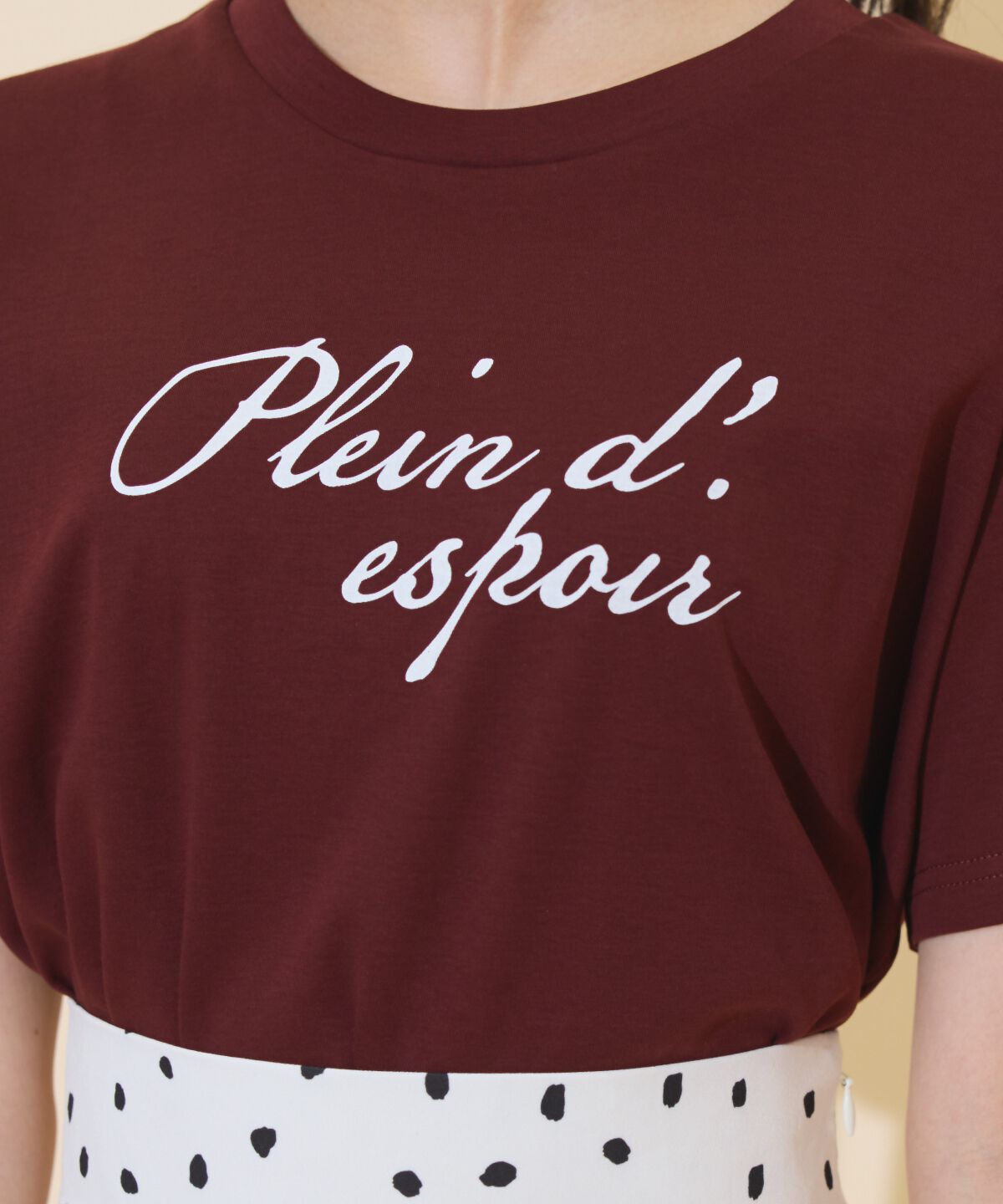 WILLSELECTION「ドロップショルダーロゴTシャツ」|Tシャツ・カットソー|