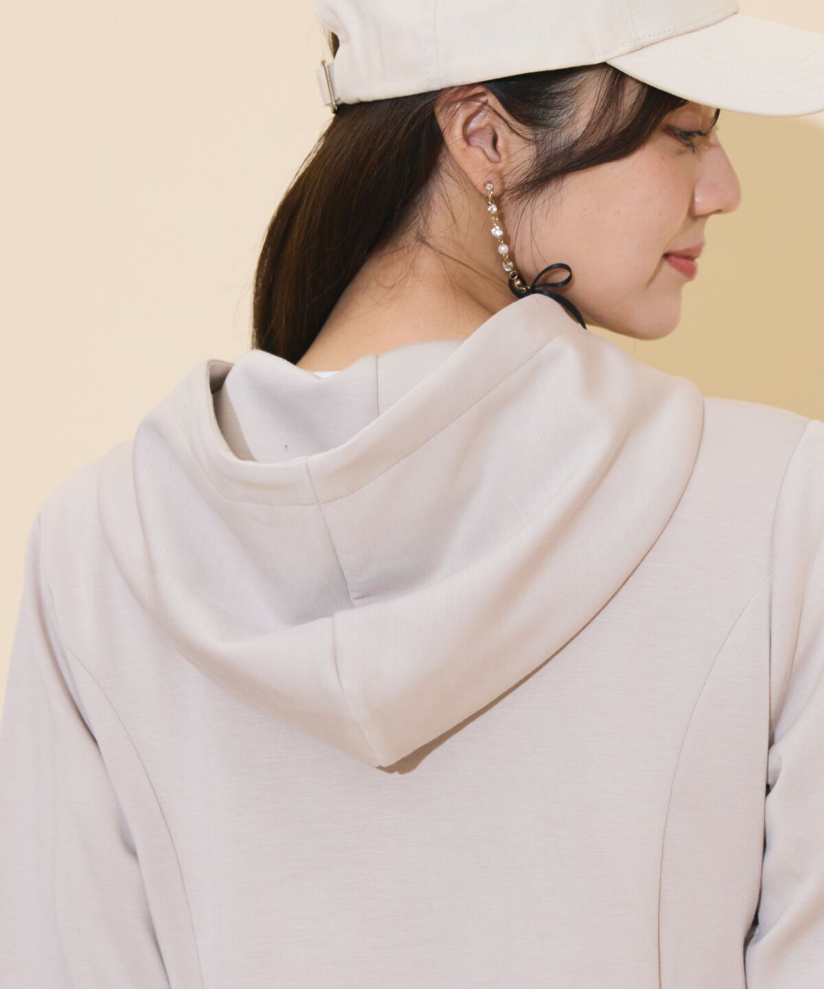 WILLSELECTION「ペプラムパーカー」|パーカー|