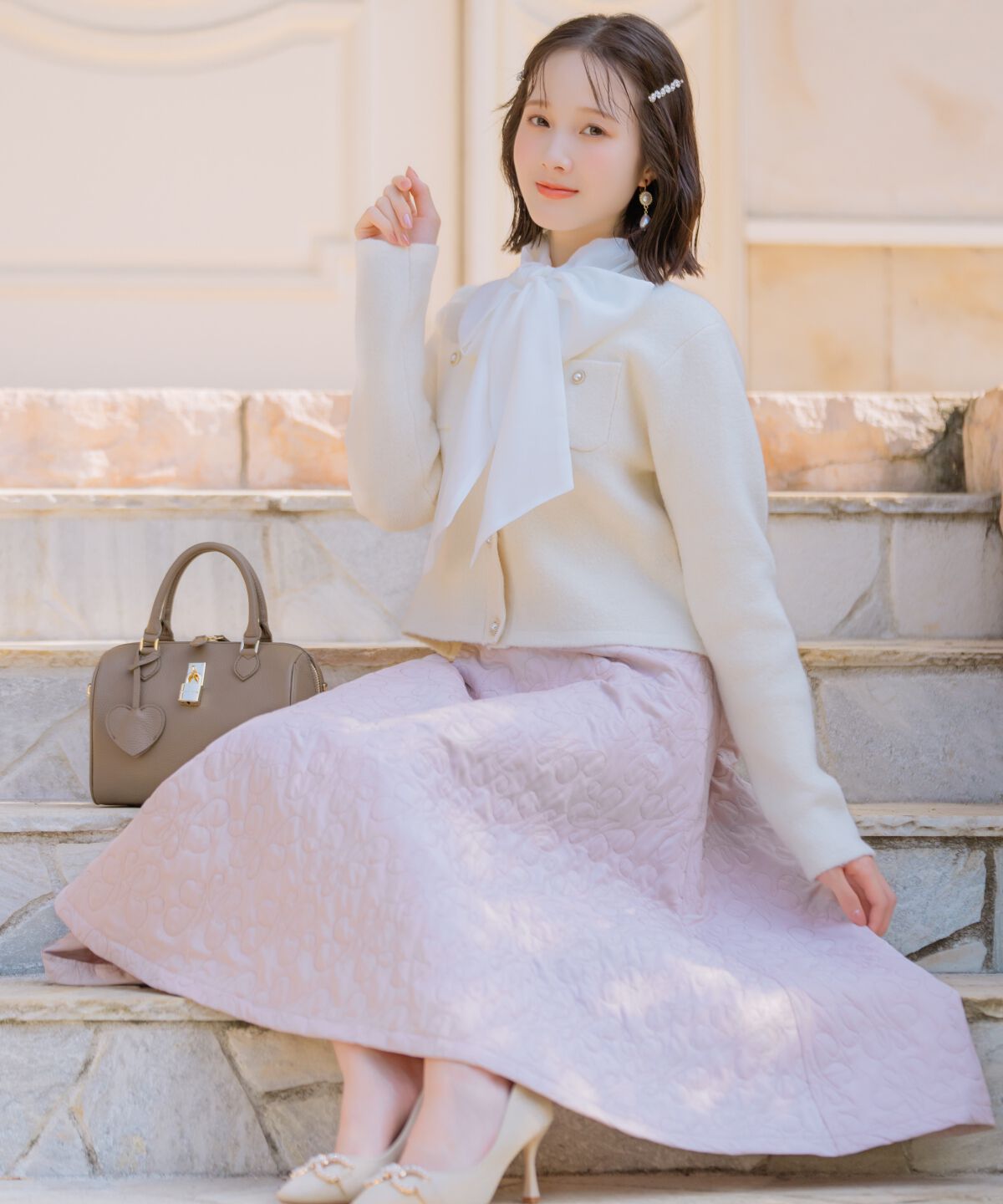 WILLSELECTION「モヘアライクニットジャケット」|カーディガン|