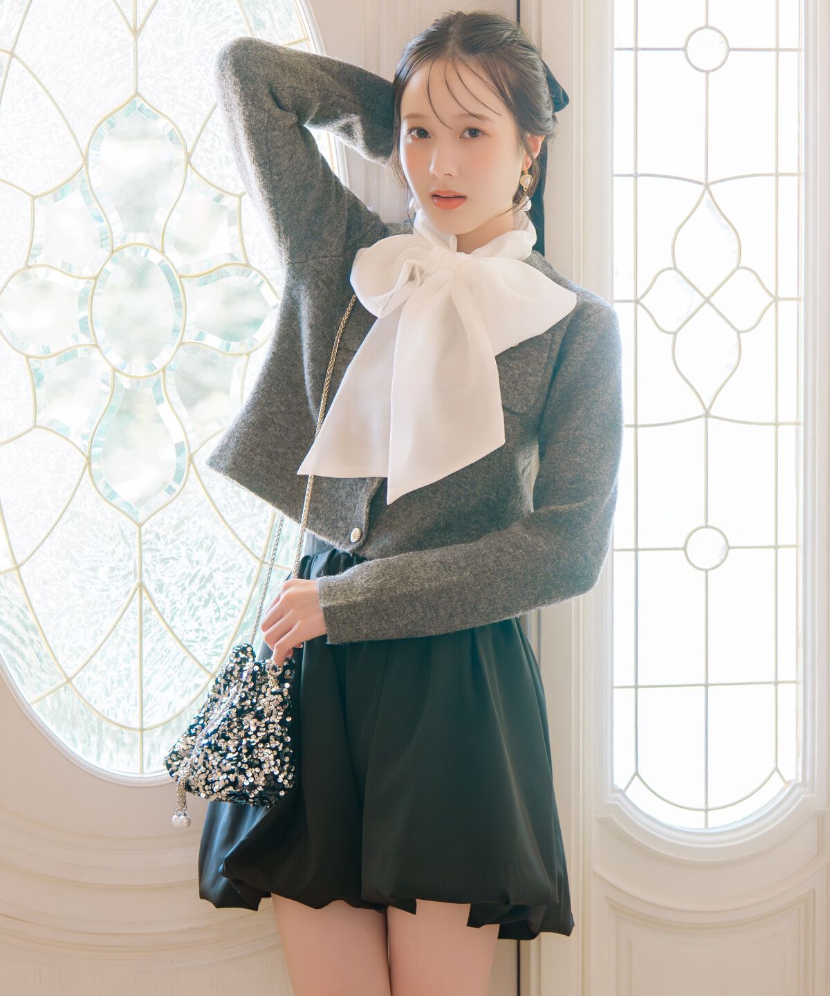 WILLSELECTION「モヘアライクニットジャケット」|カーディガン|