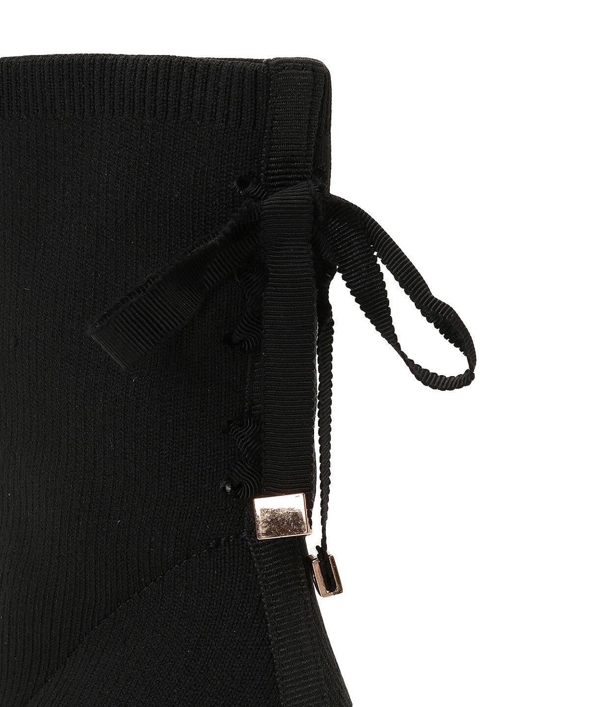 WILLSELECTION「レースアップリボンソックスブーツ」|ショートブーツ|