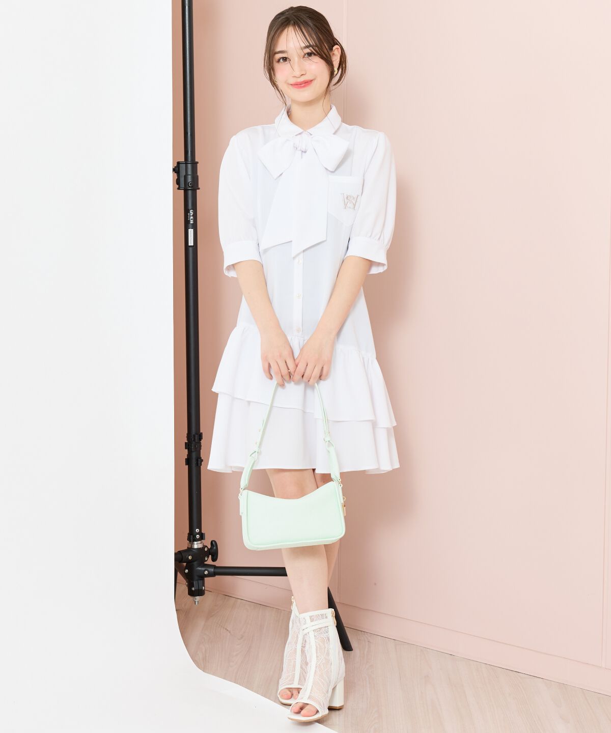 WILLSELECTION「ベルト付きオープントゥレースブーツ」|ショートブーツ|