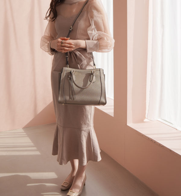 Jewelna Rose「Jewelna Rose クロフォード ハンドバッグ 本革 11922」|ショルダー・メッセンジャー|