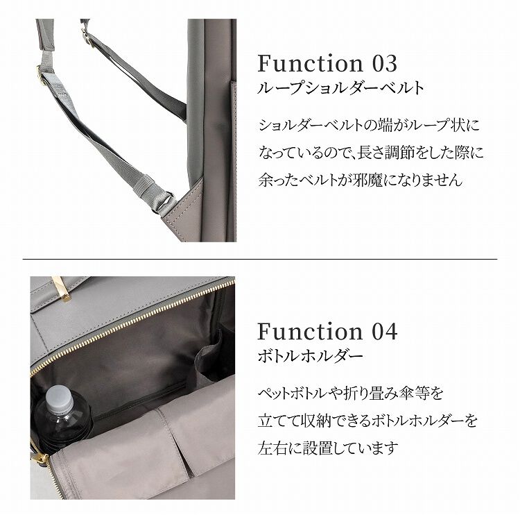 Jewelna Rose「Jewelna Rose ウェールズ リュック B4サイズ 15.6インチ収納 本革 11975」|リュック|