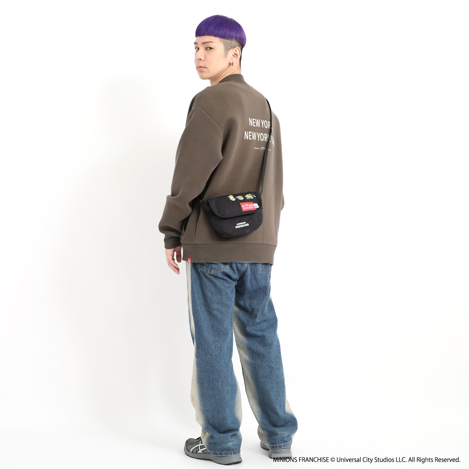 Manhattan Portage「Nylon Messenger Bag(XXXS) FZP 500D CORDURA / MINIONS」|ショルダー・メッセンジャー|