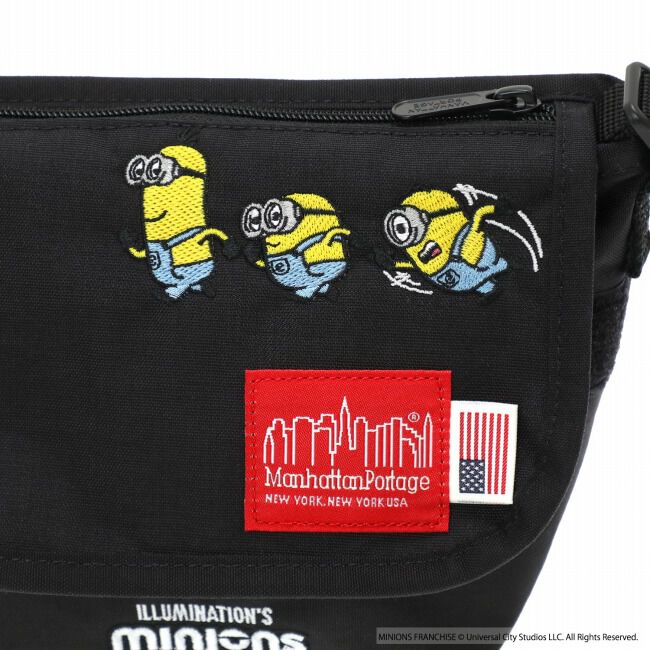 Manhattan Portage「Nylon Messenger Bag(XXXS) FZP 500D CORDURA / MINIONS」|ショルダー・メッセンジャー|