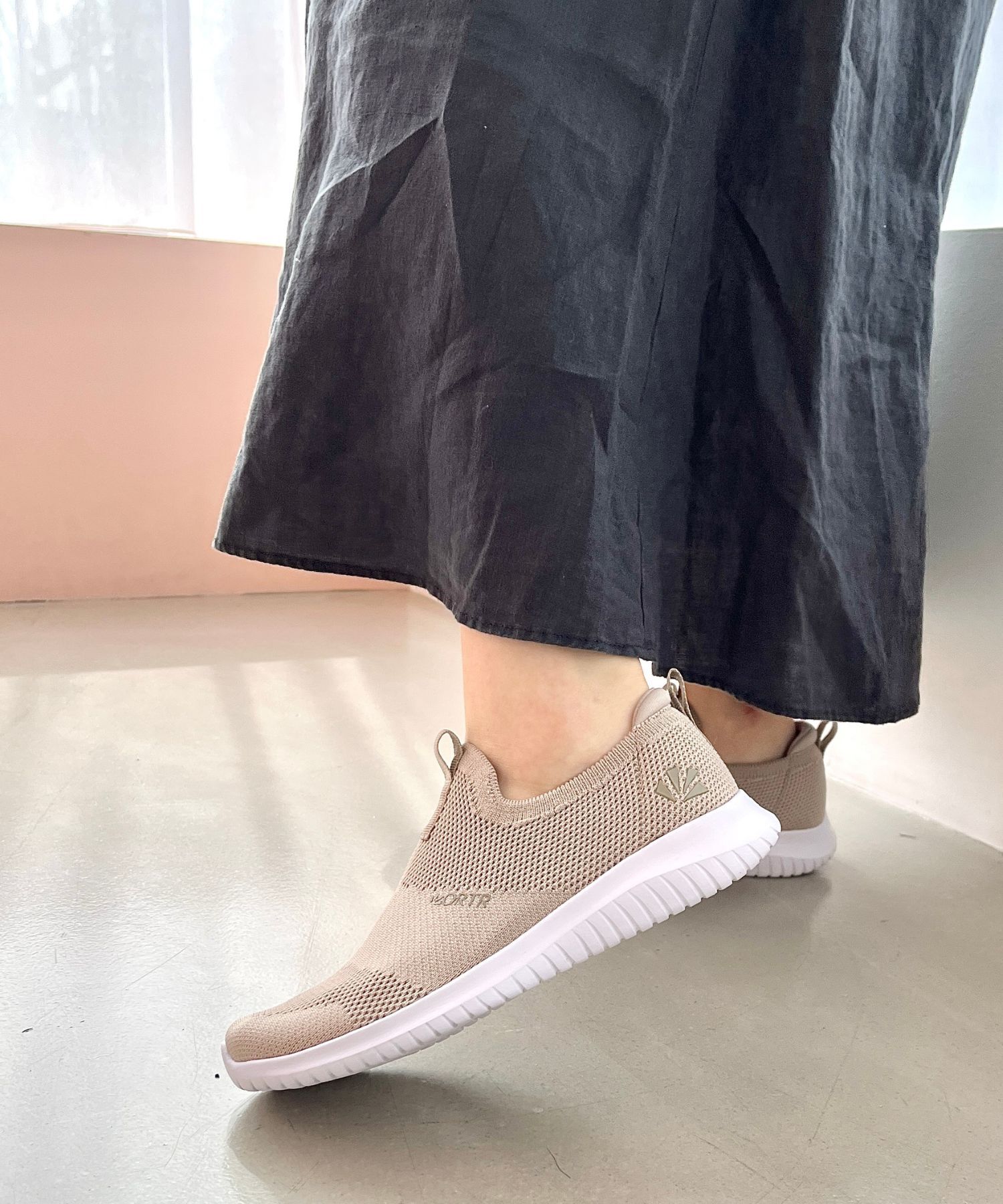 ORiental TRaffic「【累計19万足突破 】 ニット スニーカー /3709 柔らかい 伸縮性 軽量」|スニーカー|