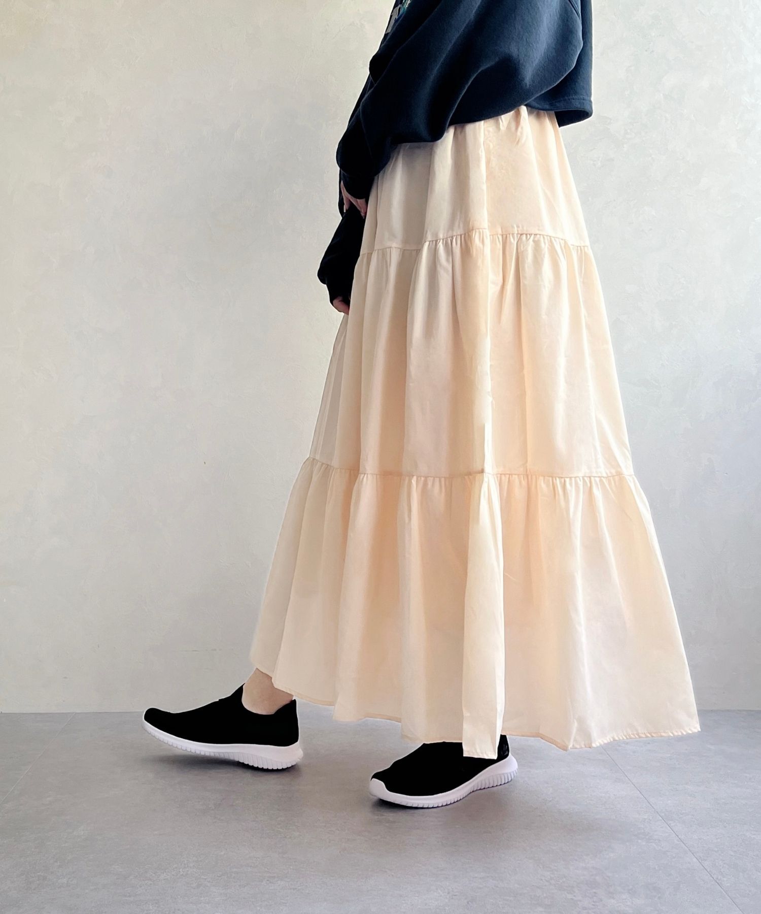 ORiental TRaffic「【累計19万足突破 】 ニット スニーカー /3709 柔らかい 伸縮性 軽量」|スニーカー|