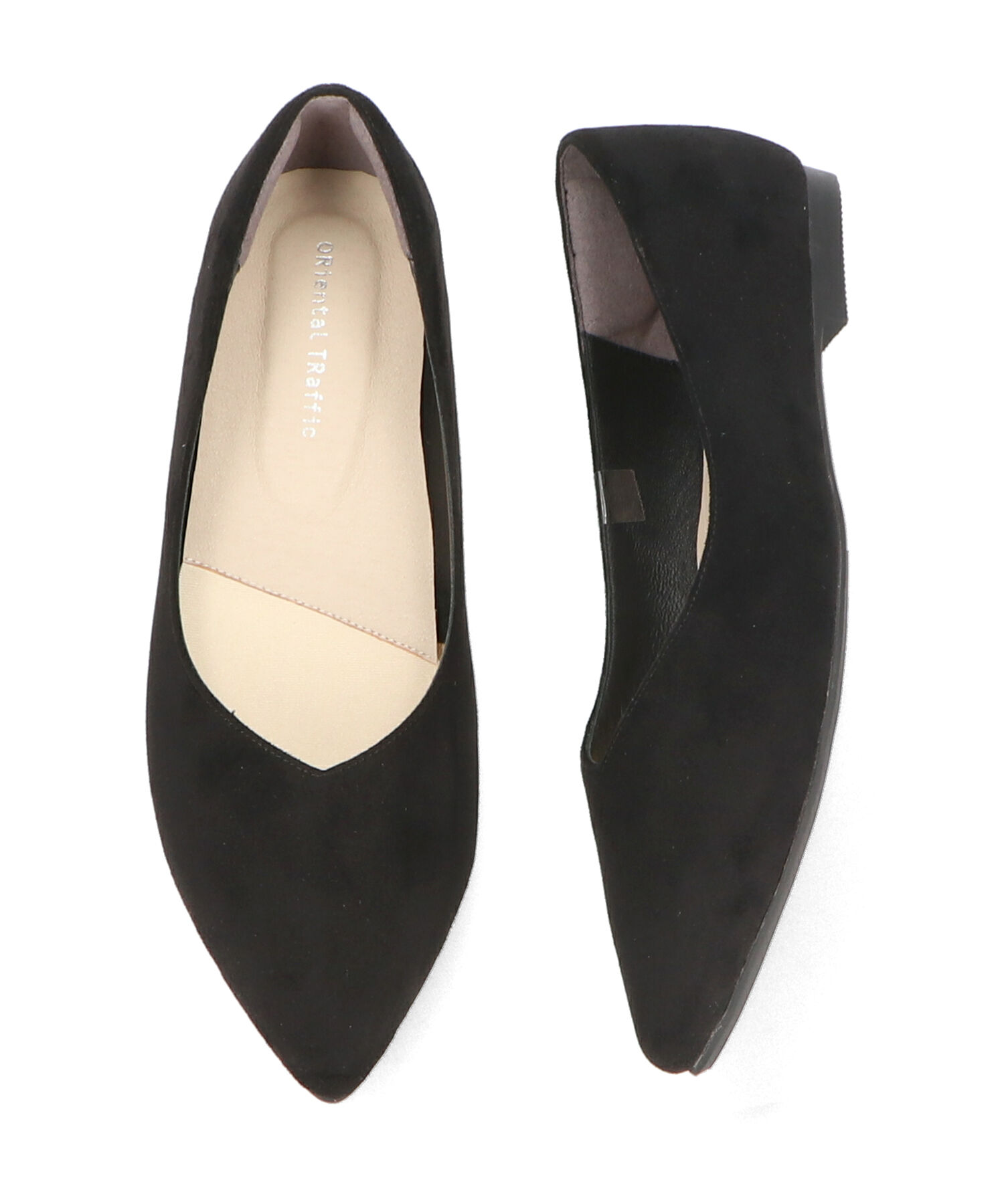 ORiental TRaffic「【跳べるパンプス/シリーズ累計150万足突破】ポインテッドトゥフラット/R-3205」|パンプス|