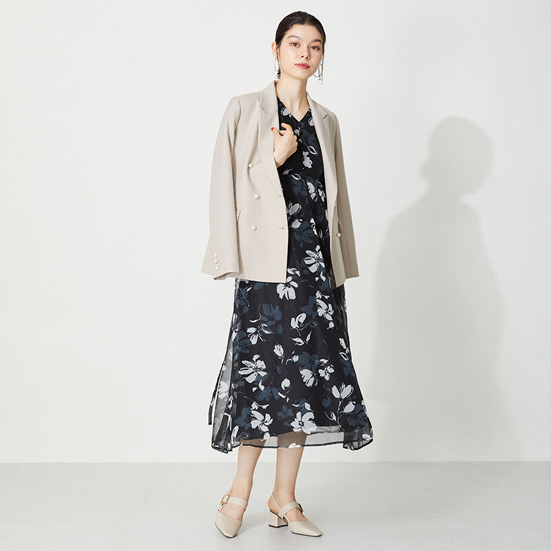 ORiental TRaffic「変形ヒールバックストラップパンプス/31314」|パンプス|