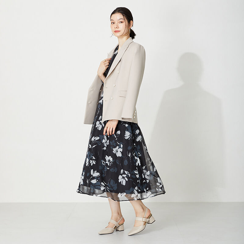 ORiental TRaffic「変形ヒールバックストラップパンプス/31314」|パンプス|