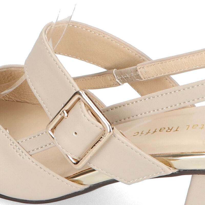 ORiental TRaffic「変形ヒールバックストラップパンプス/31314」|パンプス|