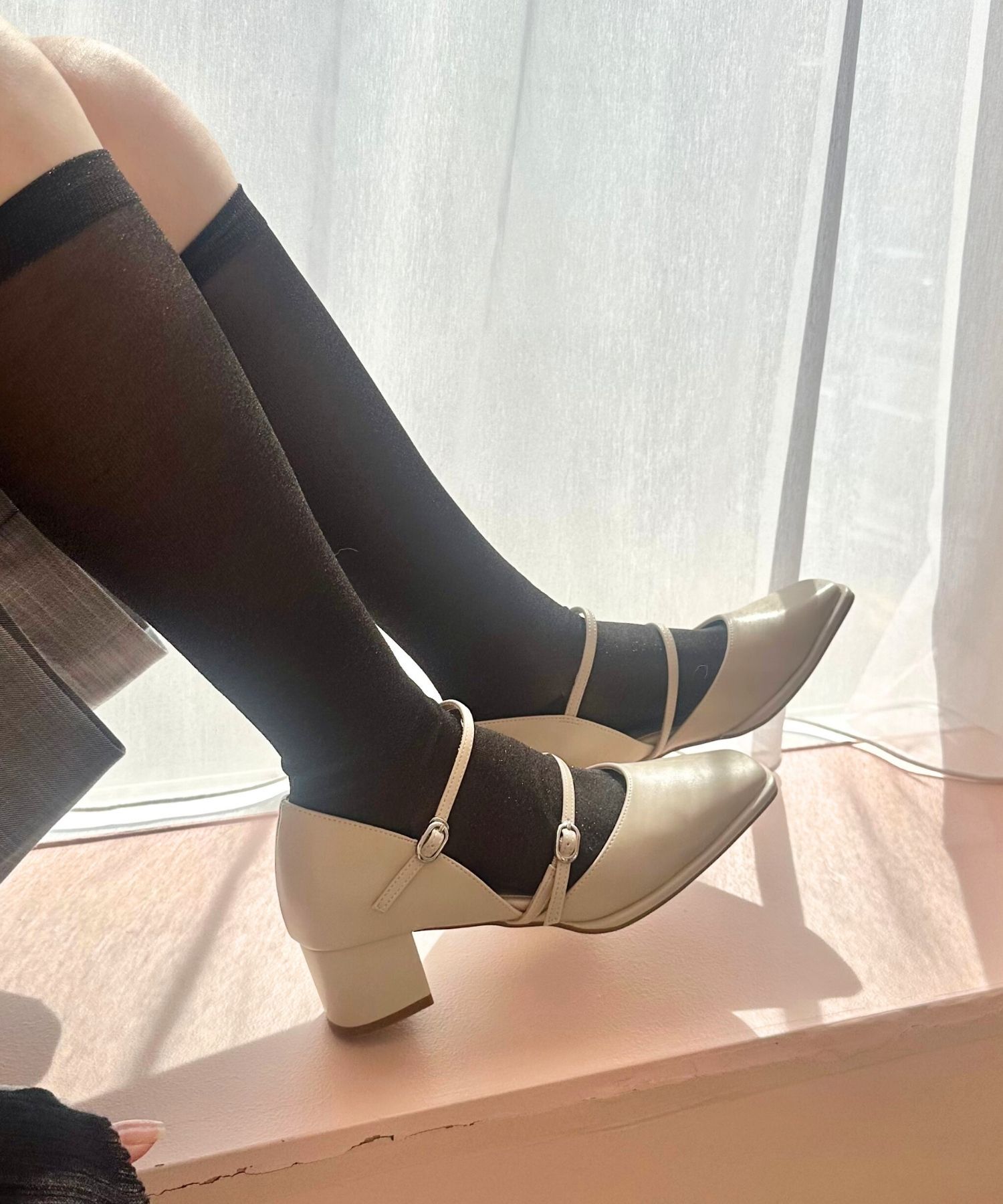 ORiental TRaffic「ダブルストラップヒールパンプス/41108」|パンプス|