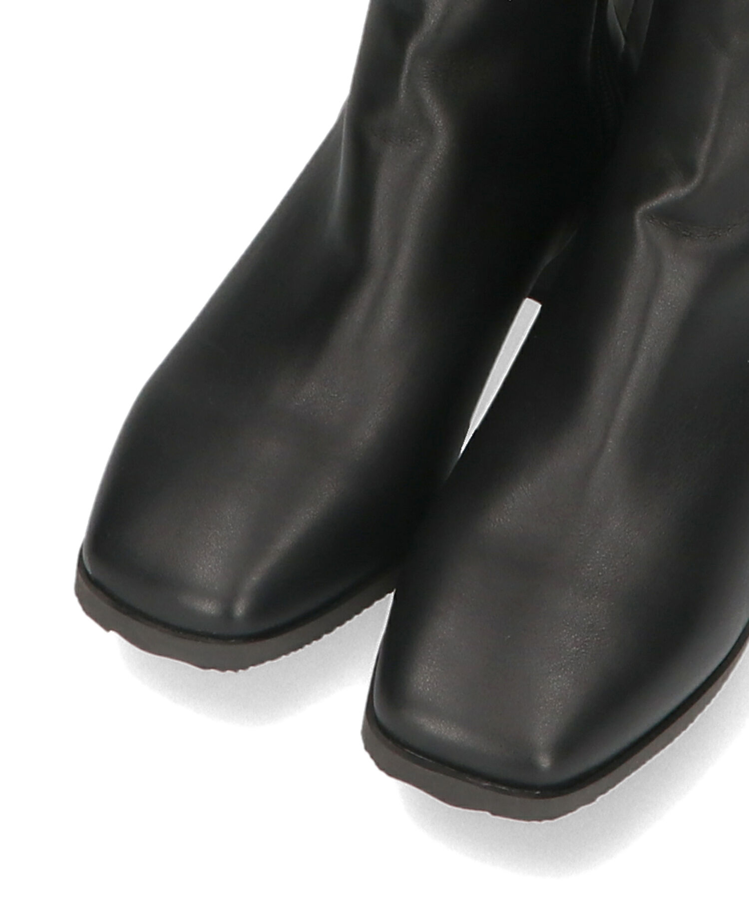 ORiental TRaffic「スクエアトゥ ミドルヒール ロングブーツ /41502 ヒール5ｃｍ」|ロングブーツ|