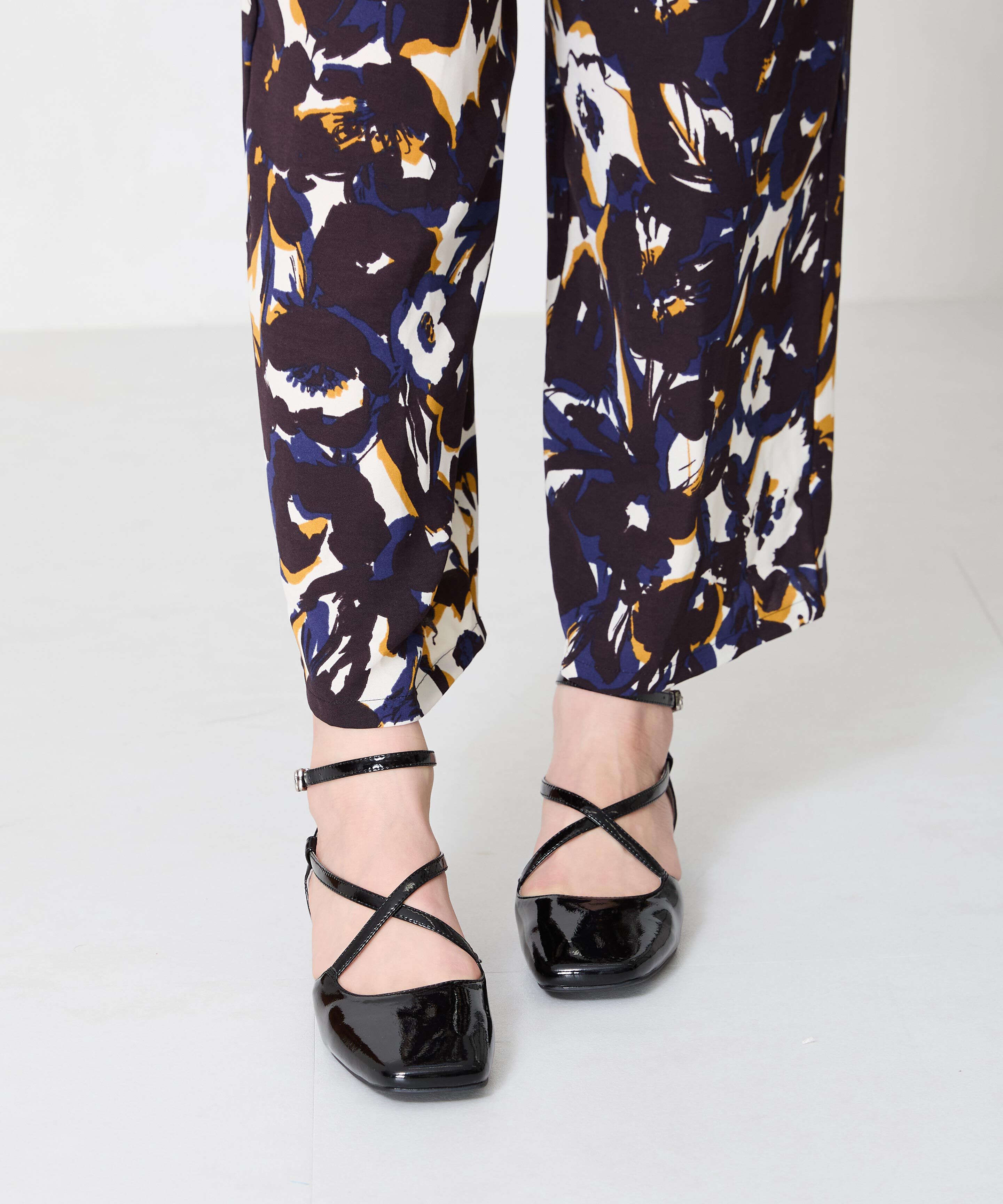 ORiental TRaffic「クロス デザイン フラット パンプス /51119」|パンプス|