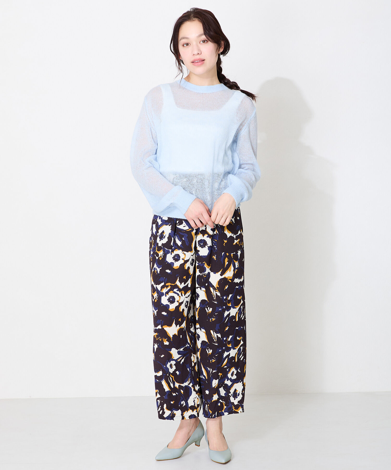 ORiental TRaffic「【跳べるパンプス/シリーズ累計１５０万足突破】ポインテッドトゥ4cmヒール/R-3217 パンプス クッション」|パンプス|