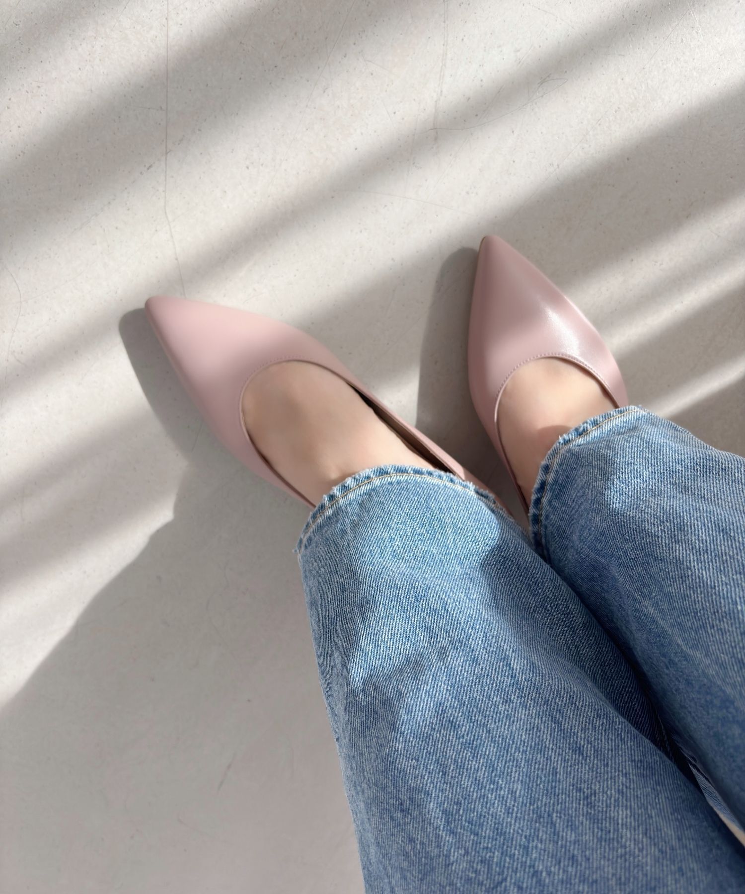 ORiental TRaffic「【跳べるパンプス/シリーズ累計１５０万足突破】ポインテッドトゥ4cmヒール/R-3217 パンプス クッション」|パンプス|