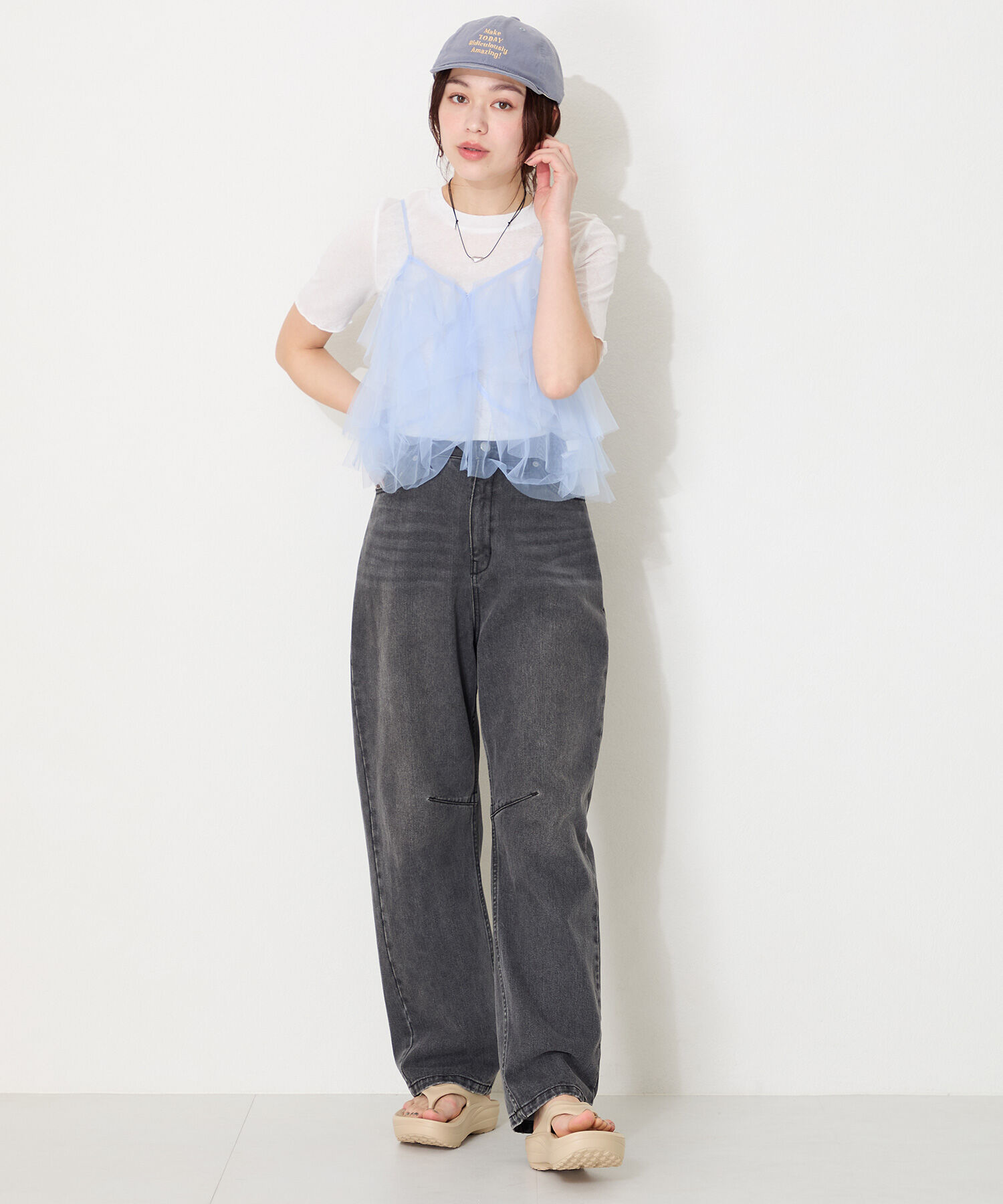 ORiental TRaffic「【リカバリーサンダル】●大人気アイテム●厚底 EVA トング サンダル /OT3226」|サンダル|