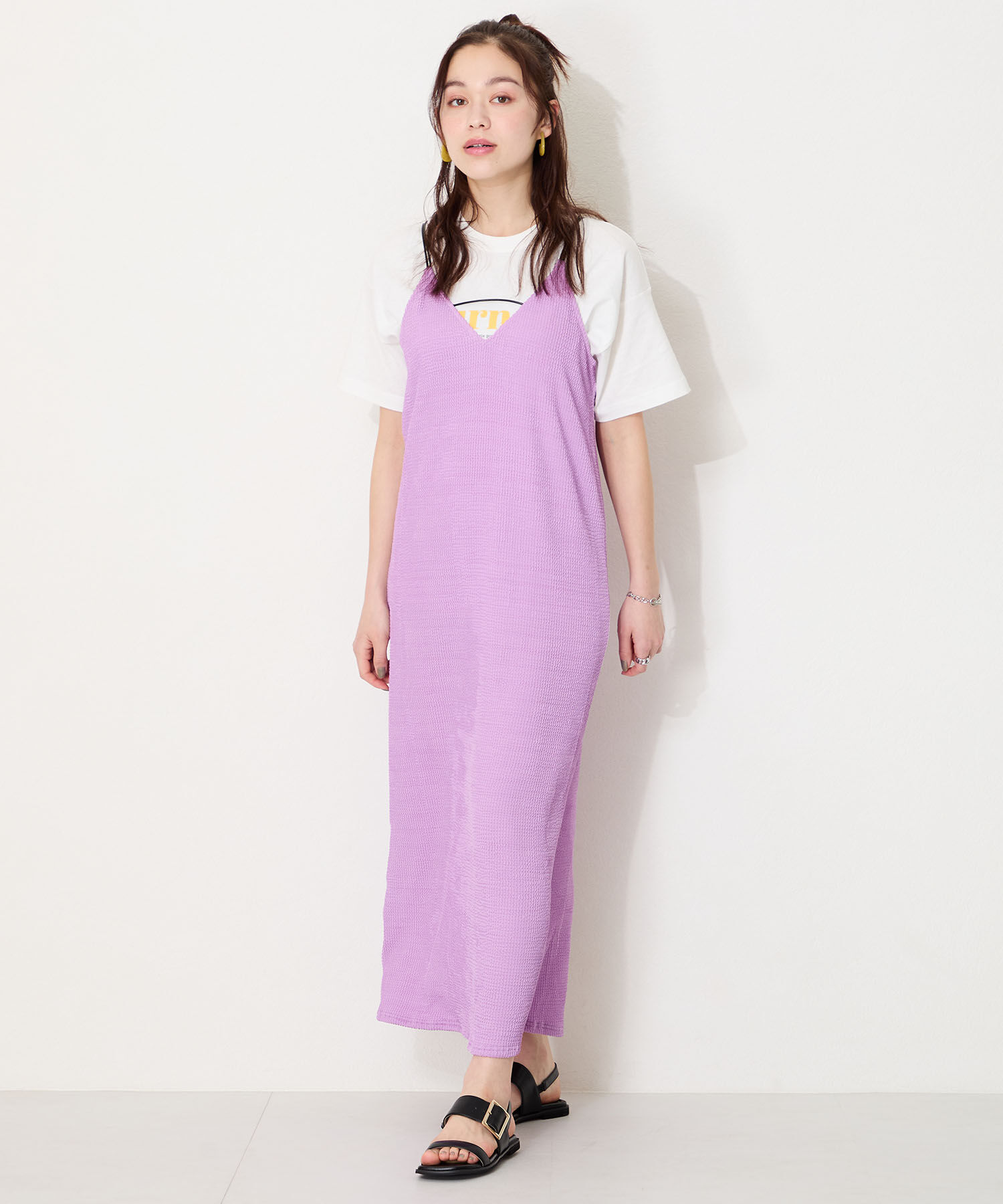 WA Oriental TRaffic「ベルトバックルフラットサンダル/52217 サンダル トレンド 人気 フラット」|サンダル|