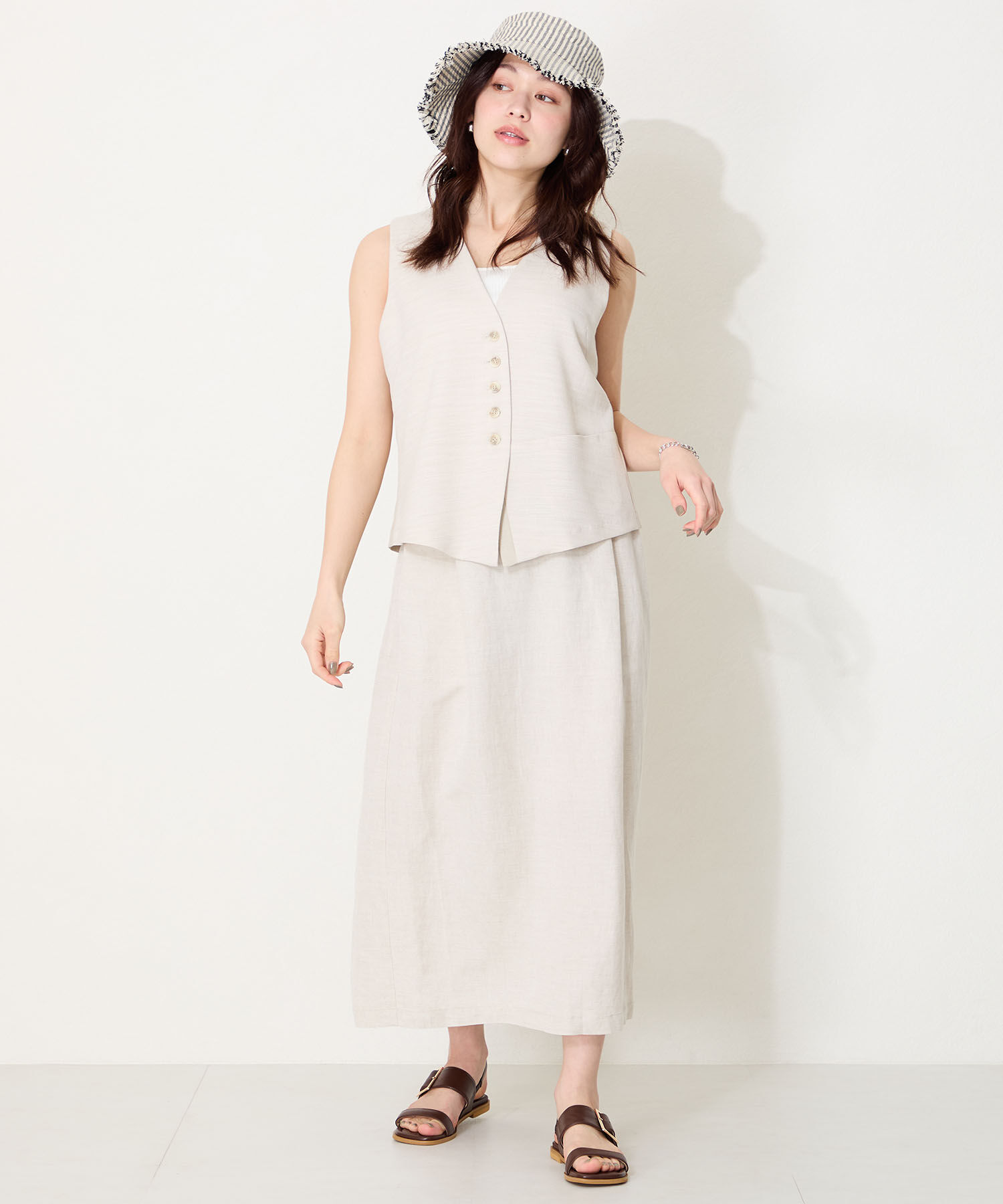 WA Oriental TRaffic「ベルトバックルフラットサンダル/52217 サンダル トレンド 人気 フラット」|サンダル|