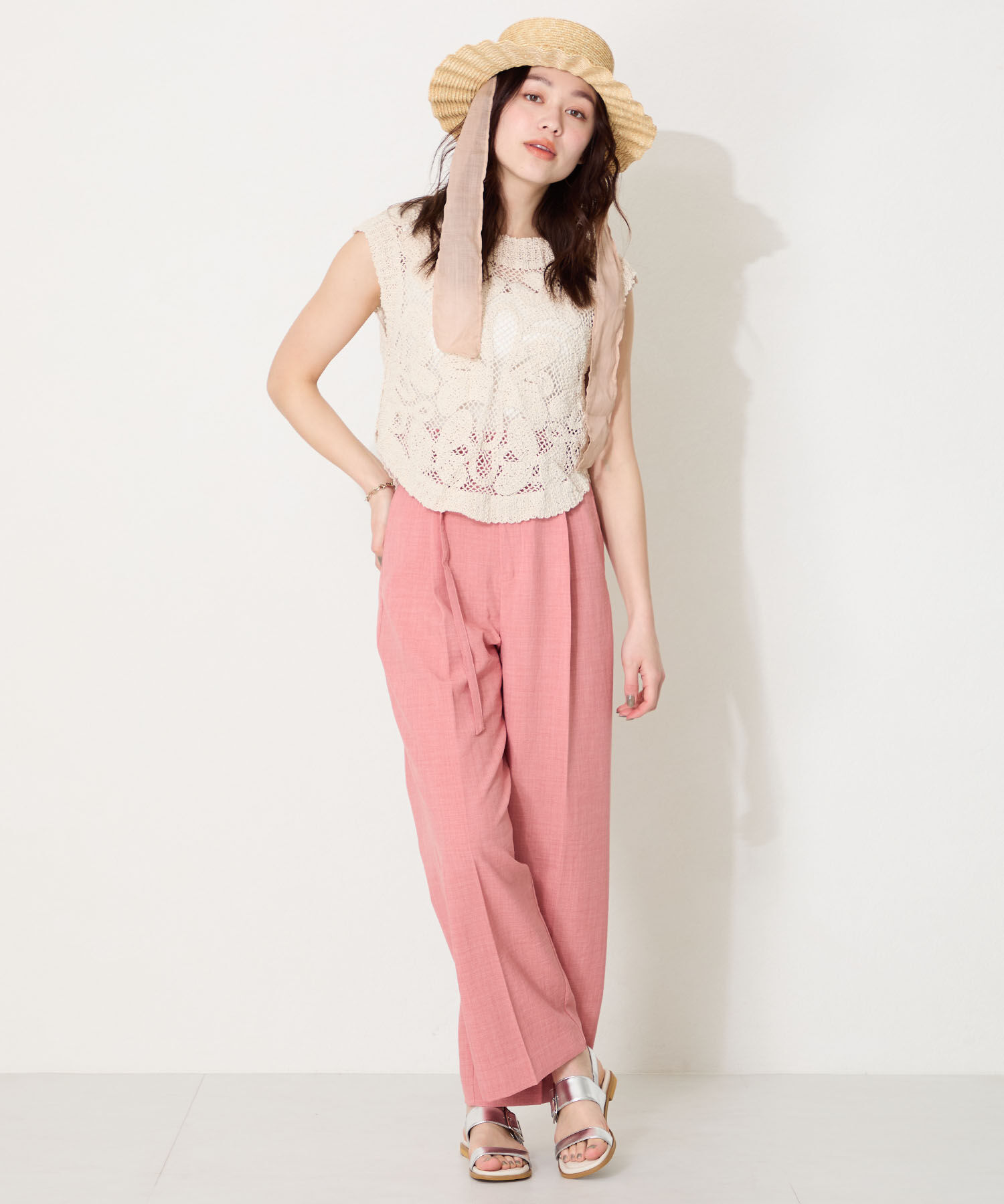 WA Oriental TRaffic「ベルトバックルフラットサンダル/52217 サンダル トレンド 人気 フラット」|サンダル|