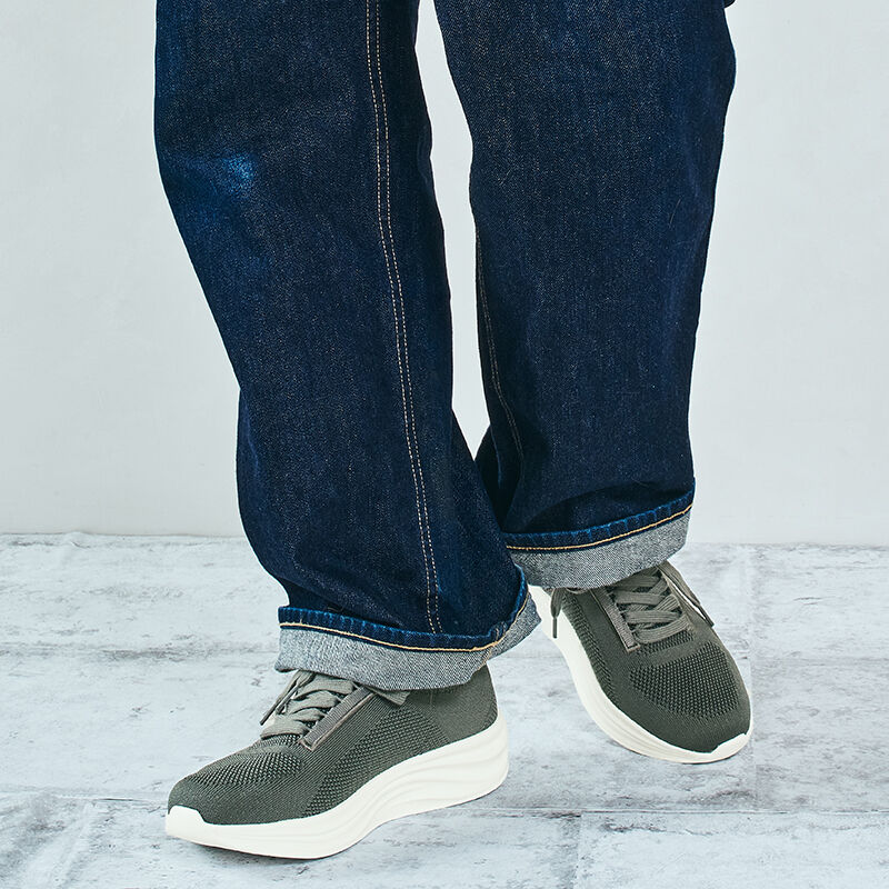 ORiental TRaffic「【瞬間フィット】ウエーブソールニットスニーカー/OT5704」|スニーカー|